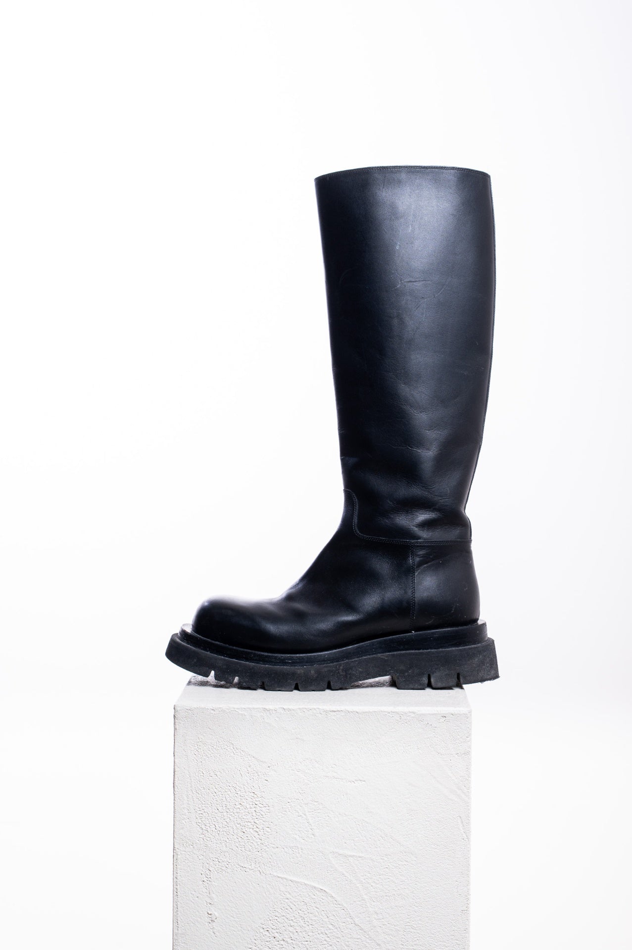 Black Shibuya Knee High Boots