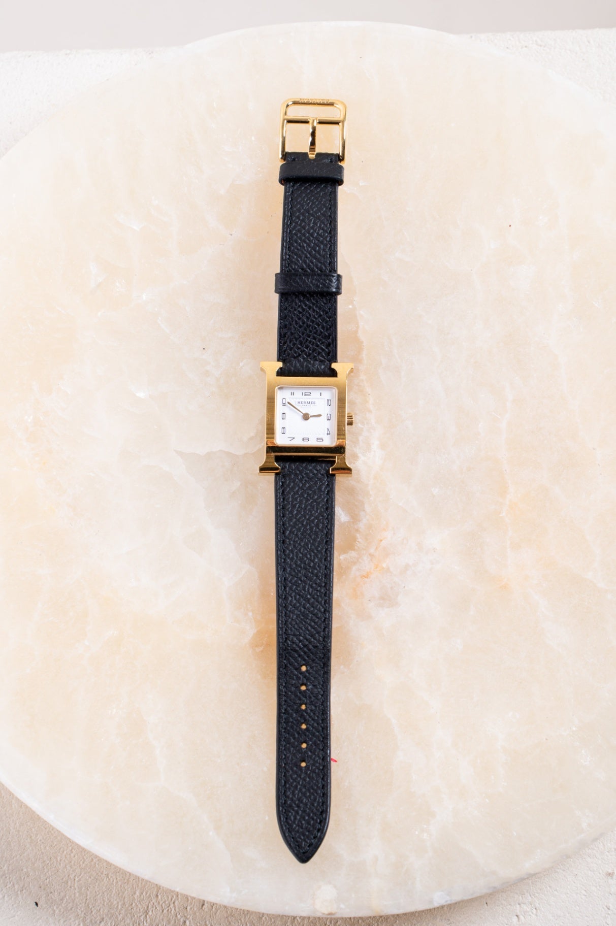Black Mini Heure H Watch