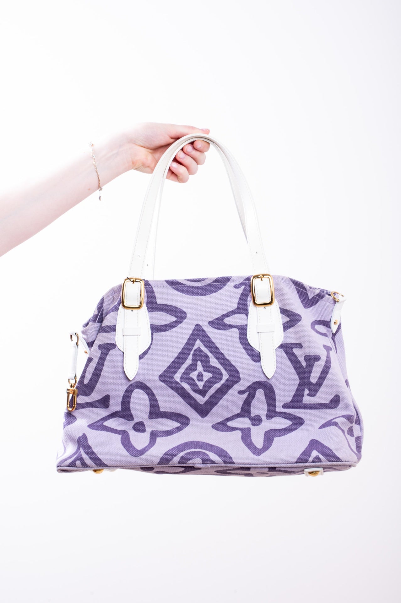 Purple Tahitienne Cabas PM Tote