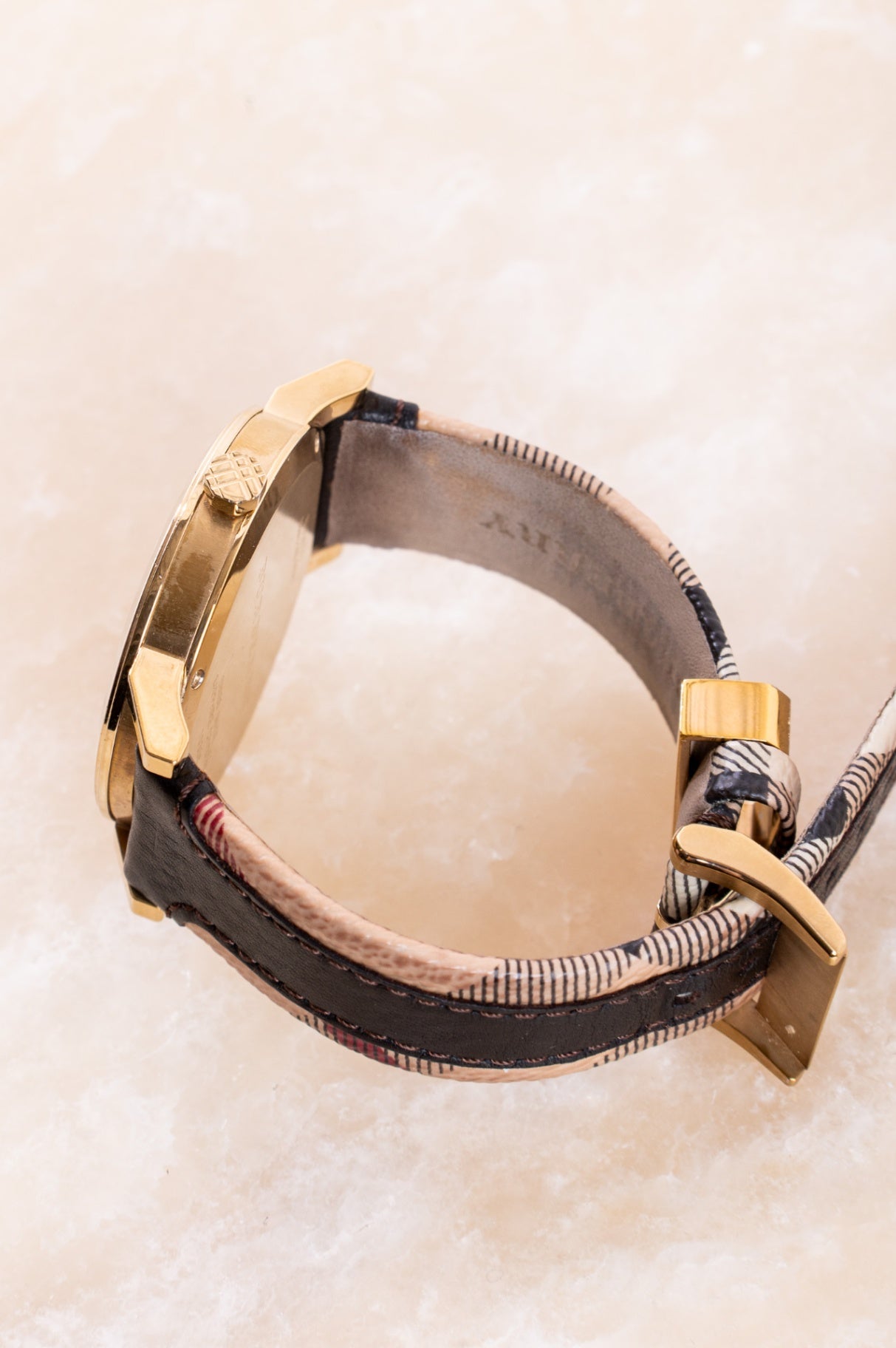 Gold 'The City' Quartz Watch