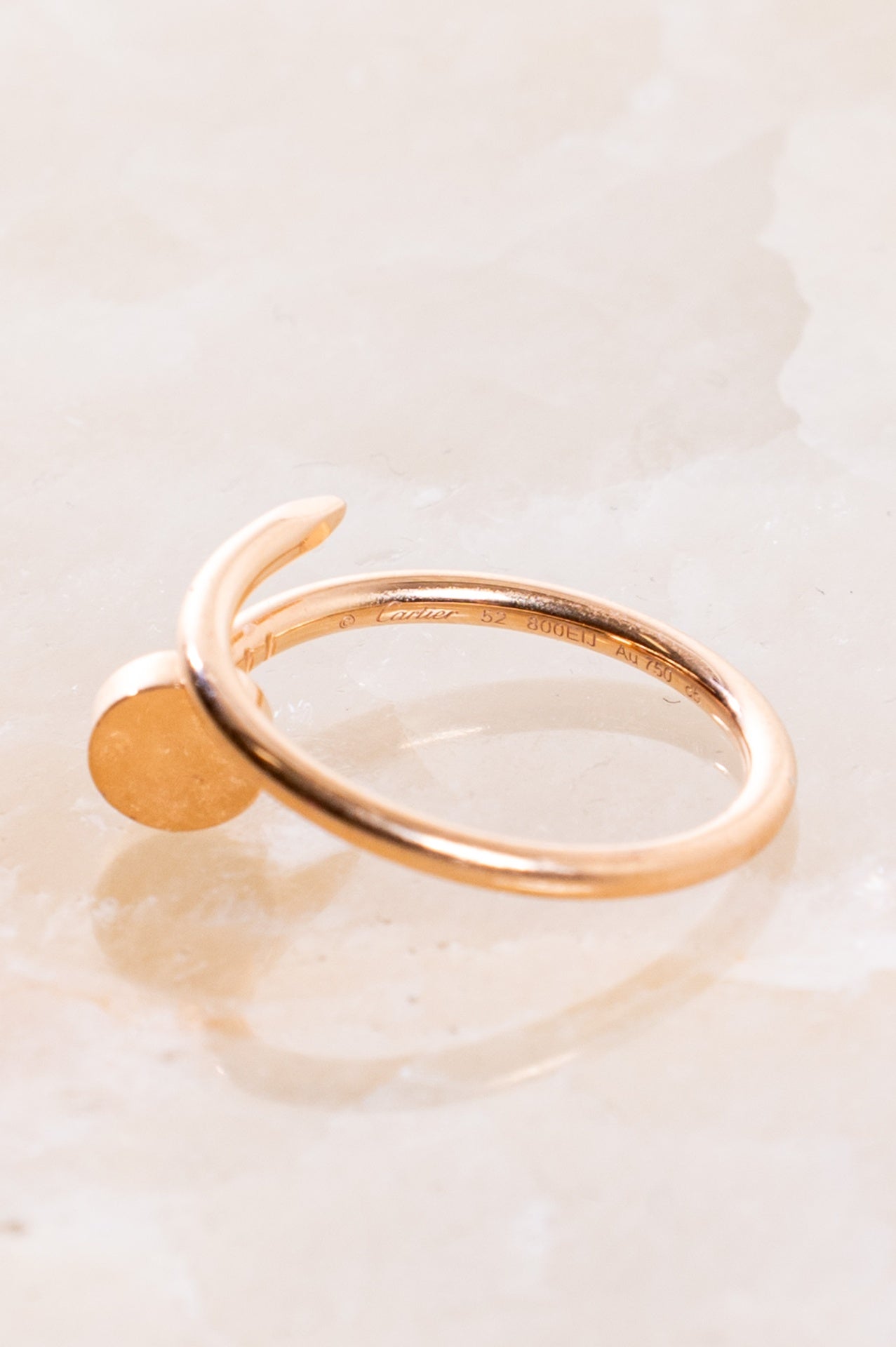 Rose Gold Juste un Clou Ring