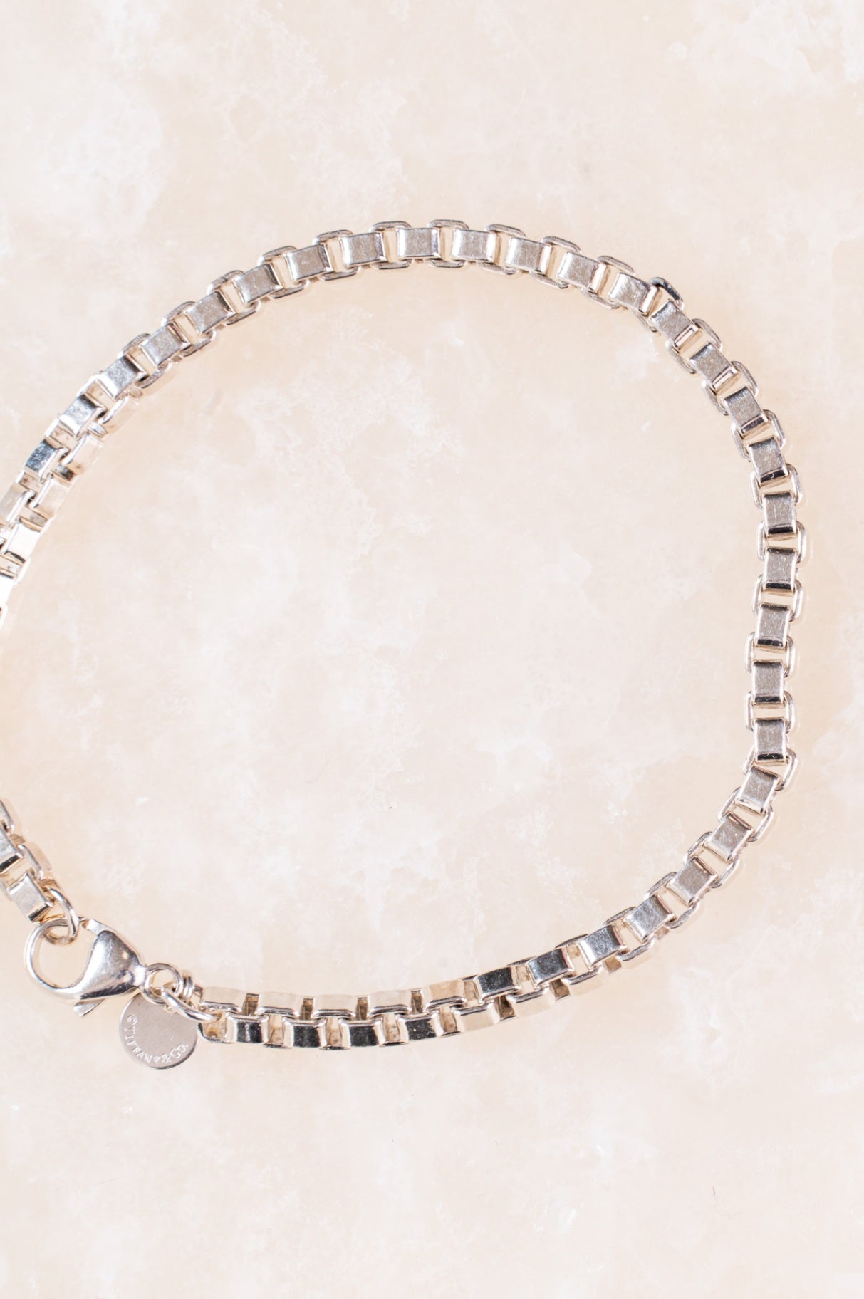 Silver Venetian Link Bracelet