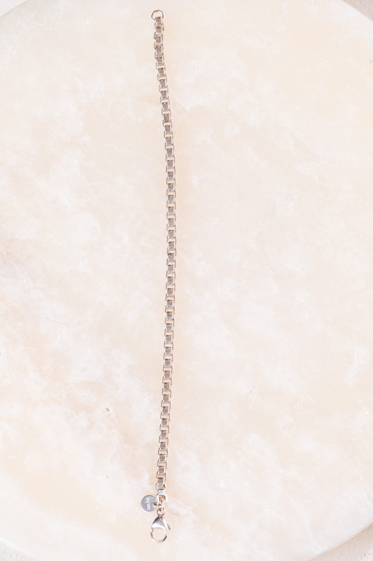 Silver Venetian Link Bracelet