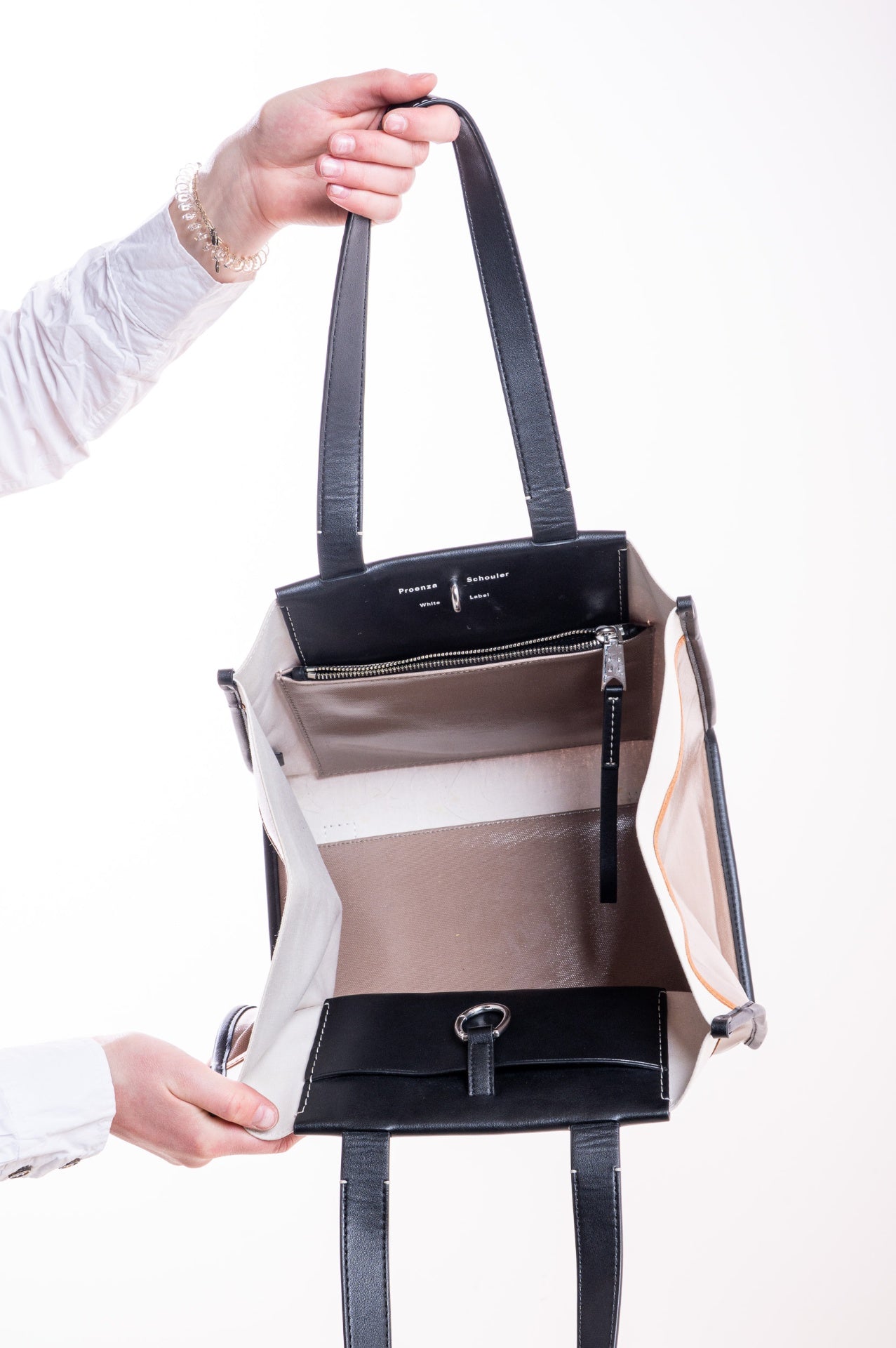 Nude PVC Tote Bag