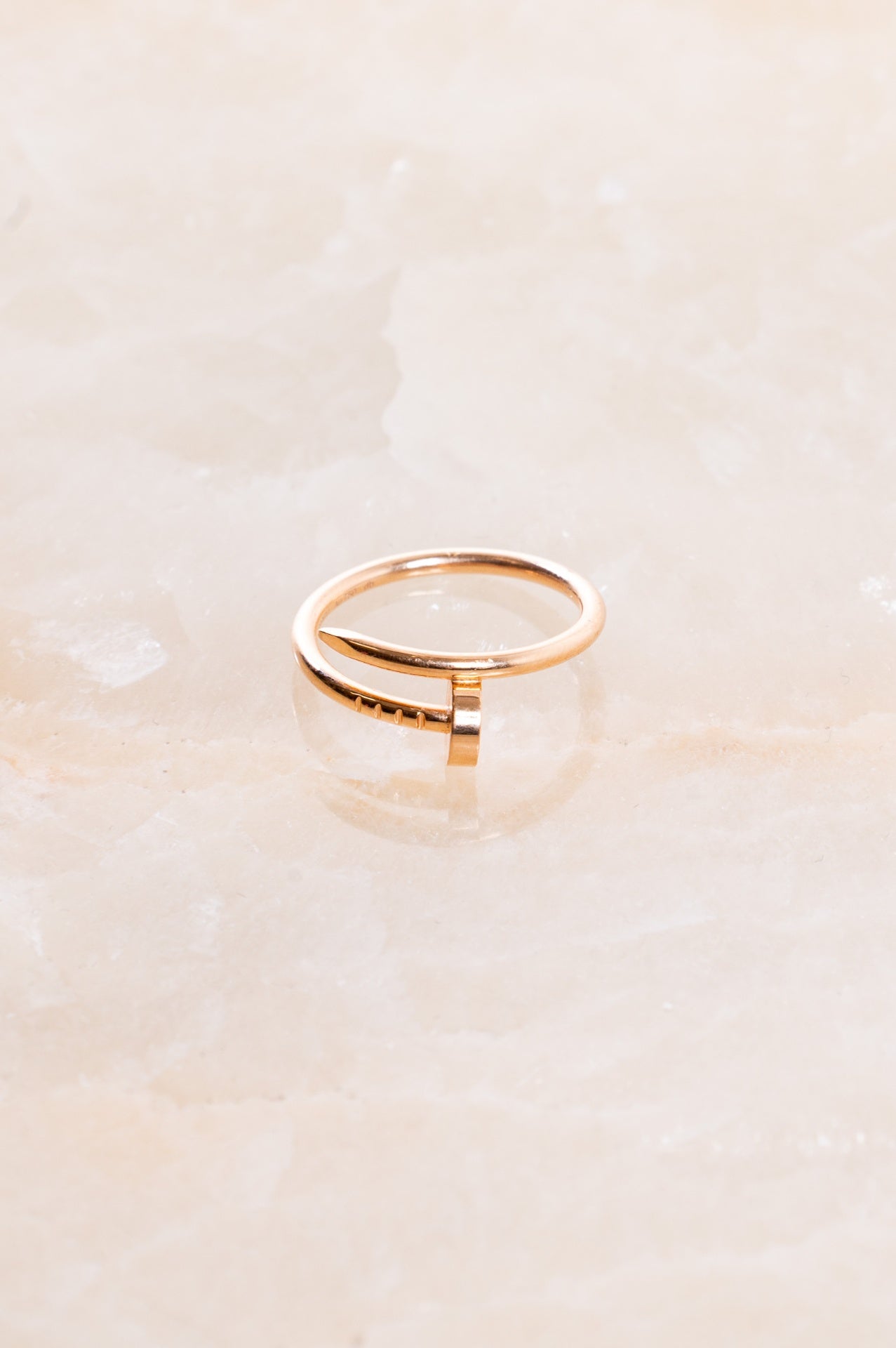 Rose Gold Juste un Clou Ring