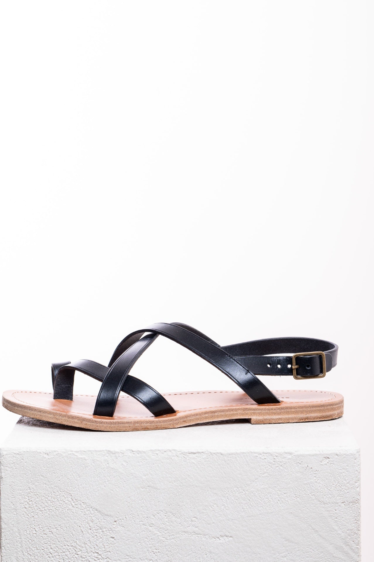 Black Strappy Sandal