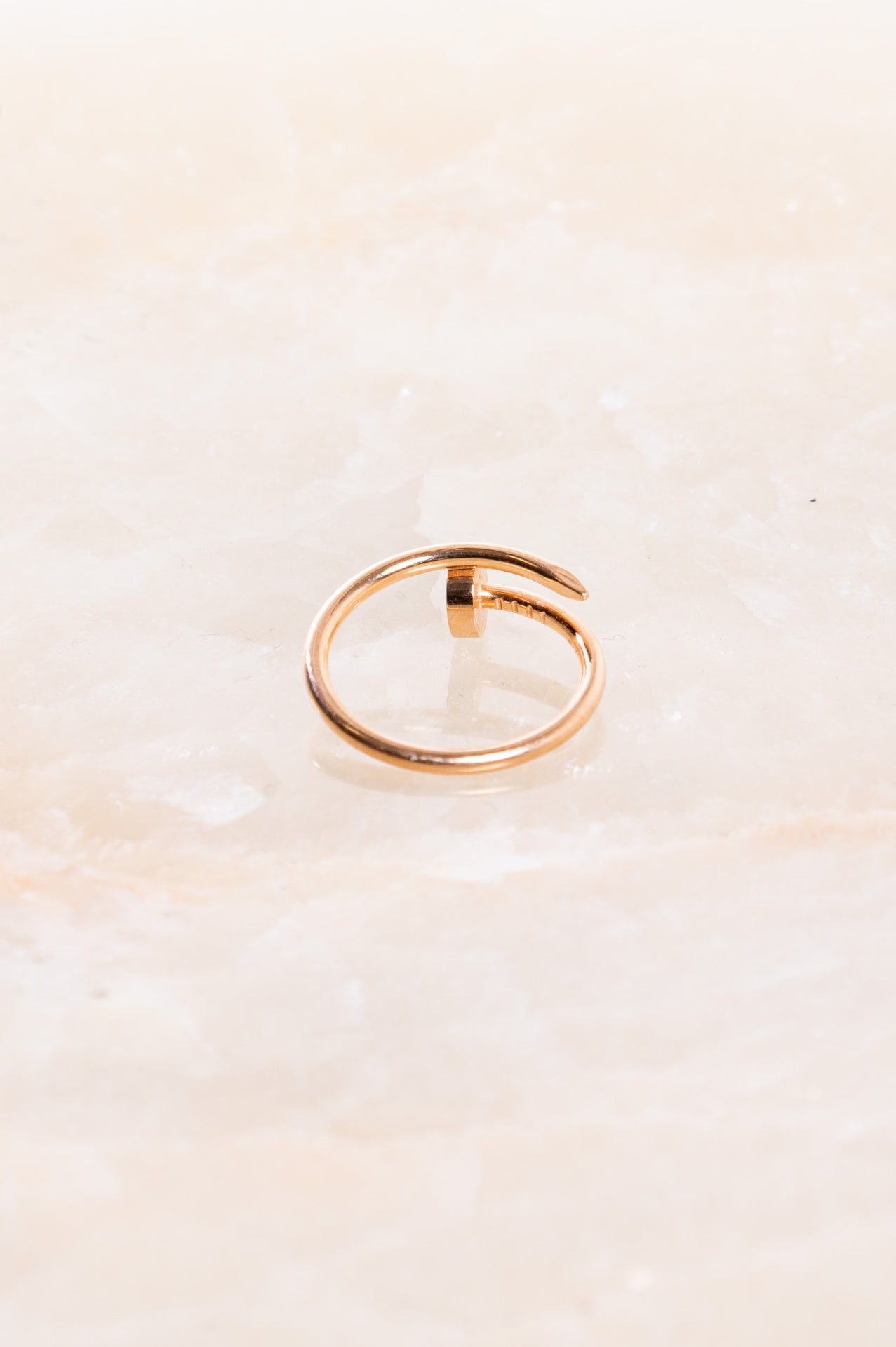Rose Gold Juste un Clou Ring