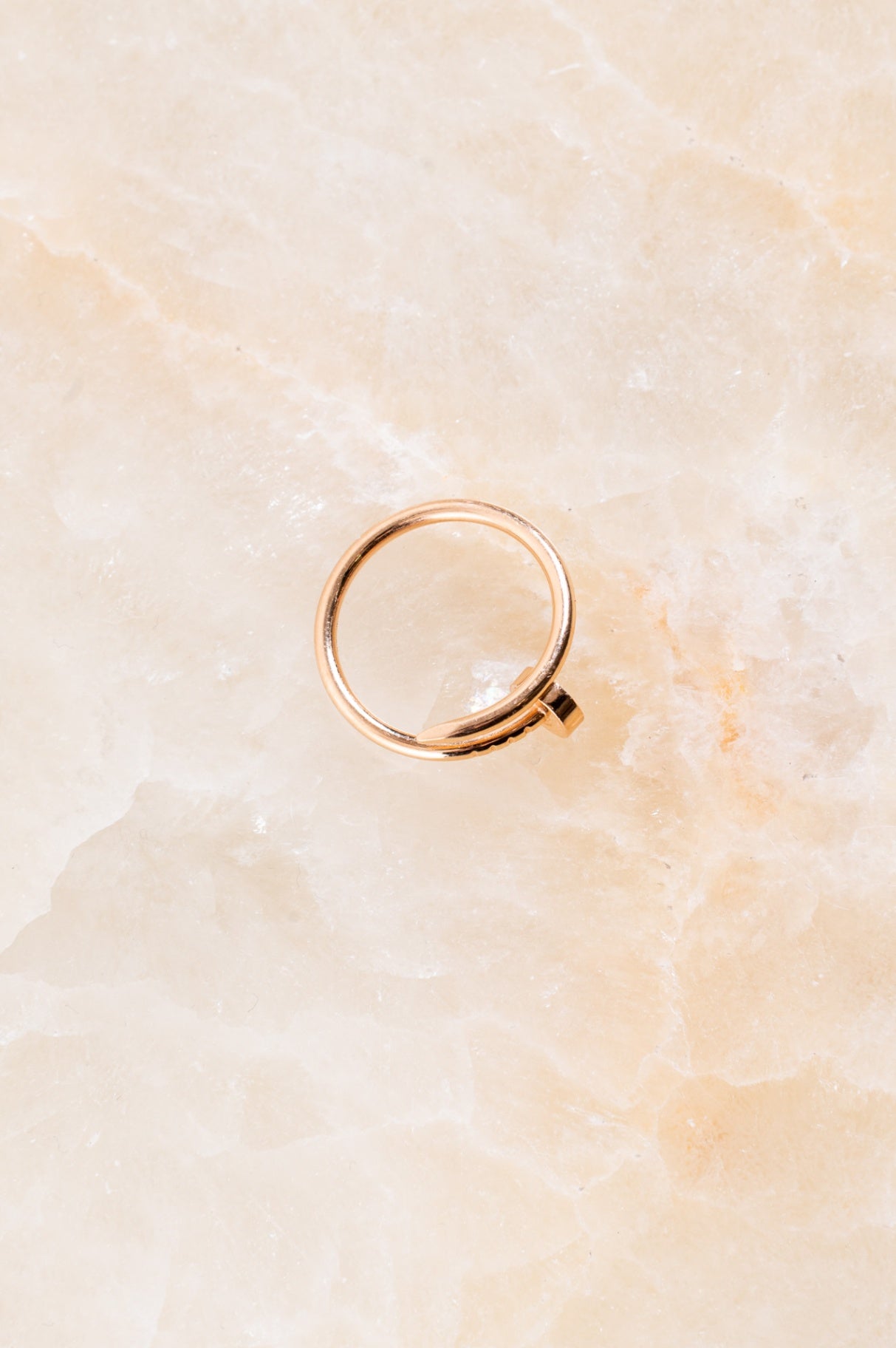 Rose Gold Juste un Clou Ring