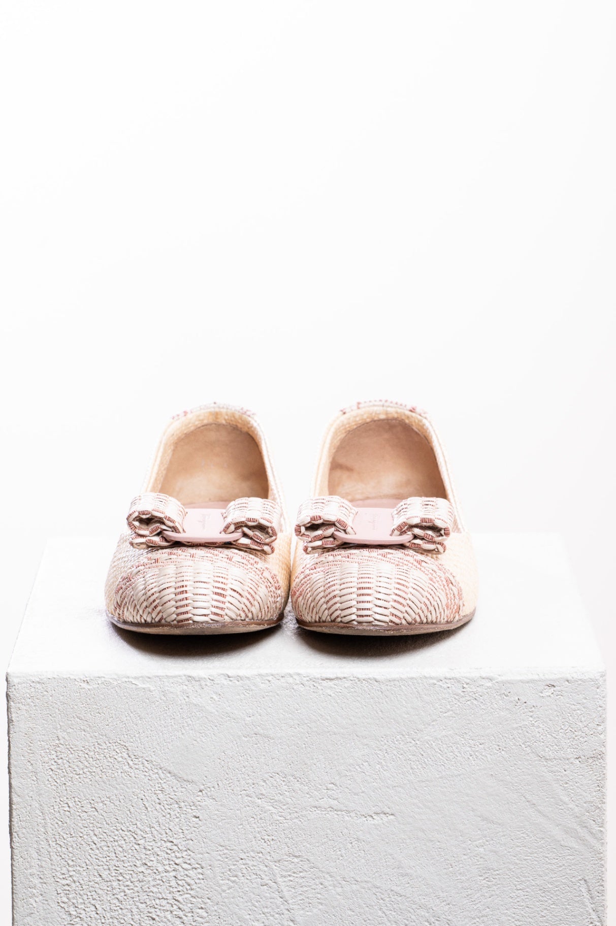 Raffia Varina Ballet Flats