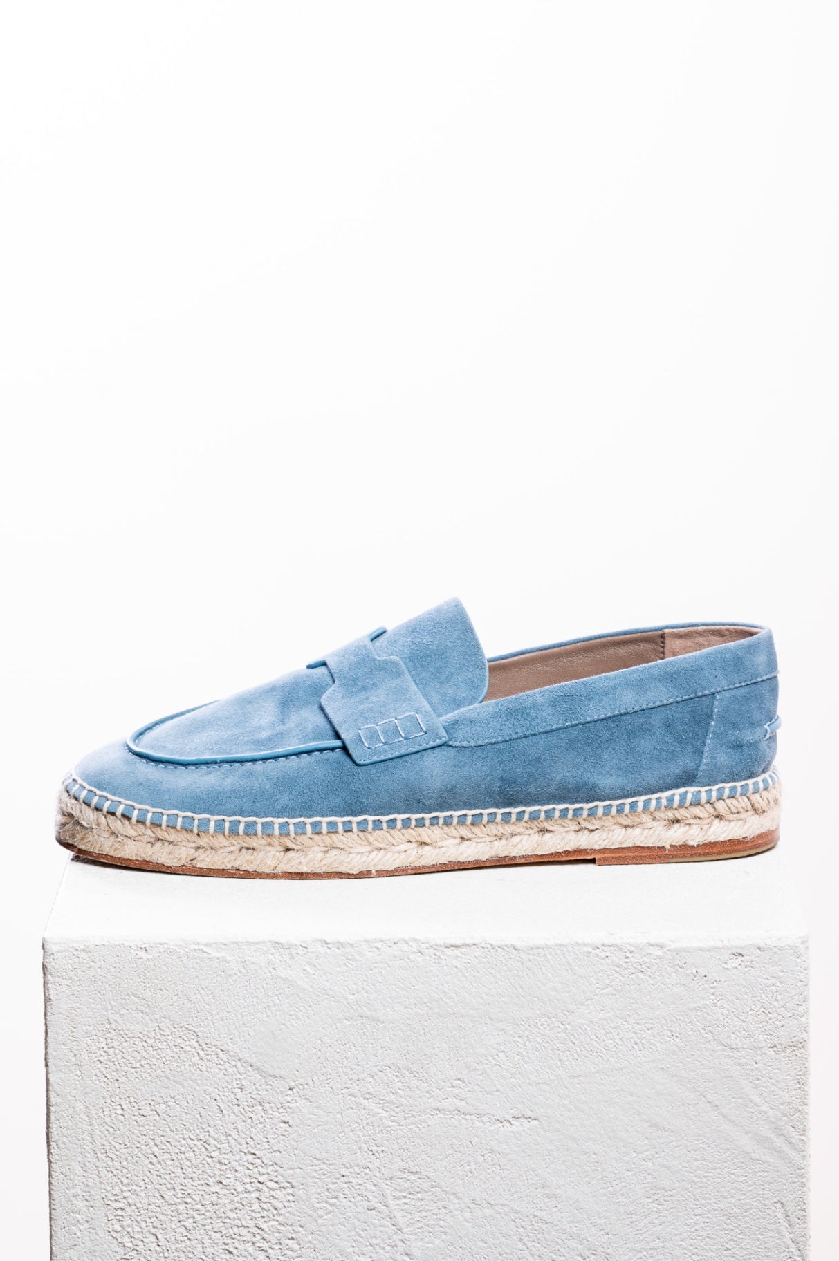 Blue Suede Trip Espadrille