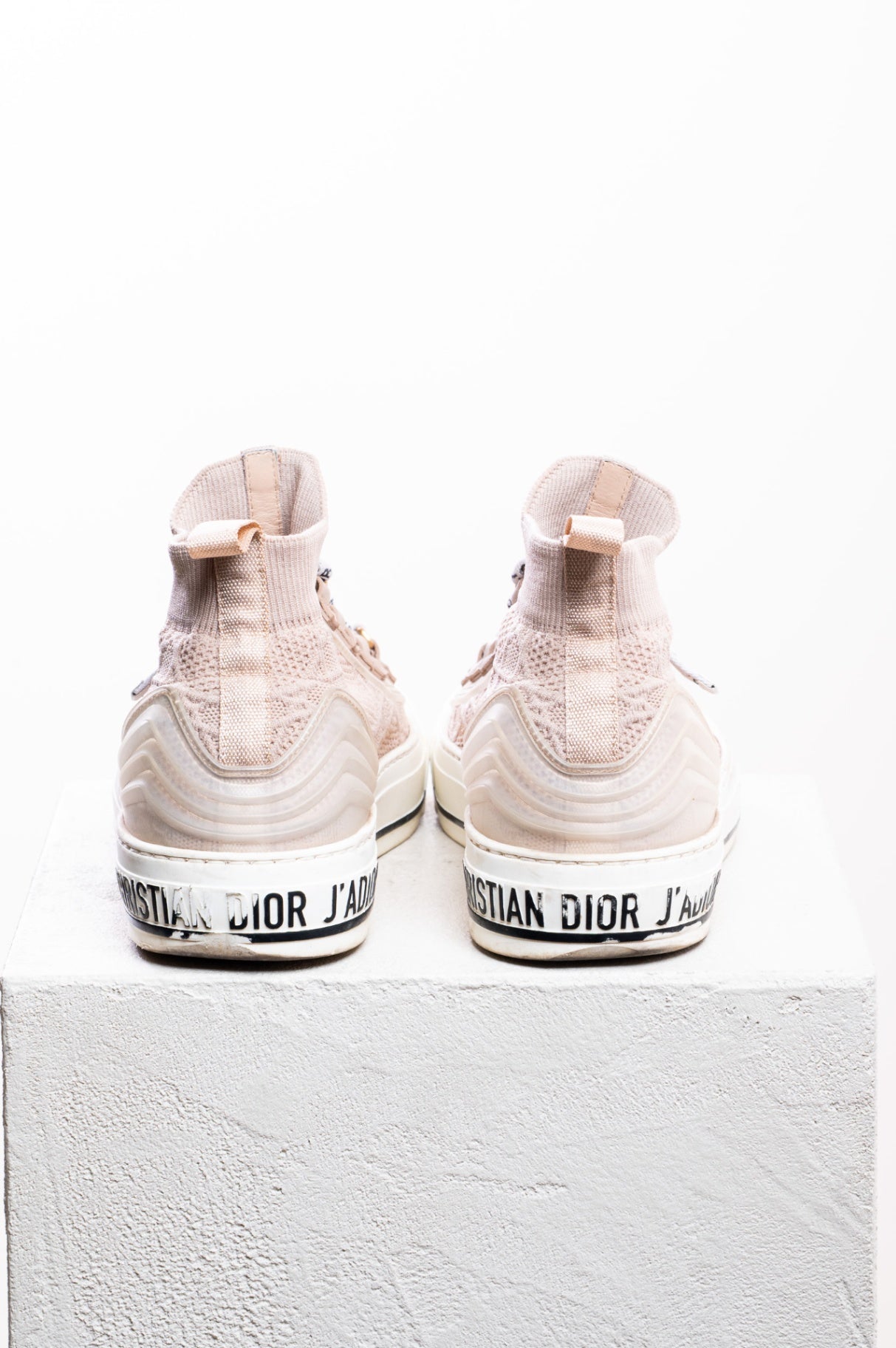 Beige WALK’N’DIOR Taupe Sock Sneaker