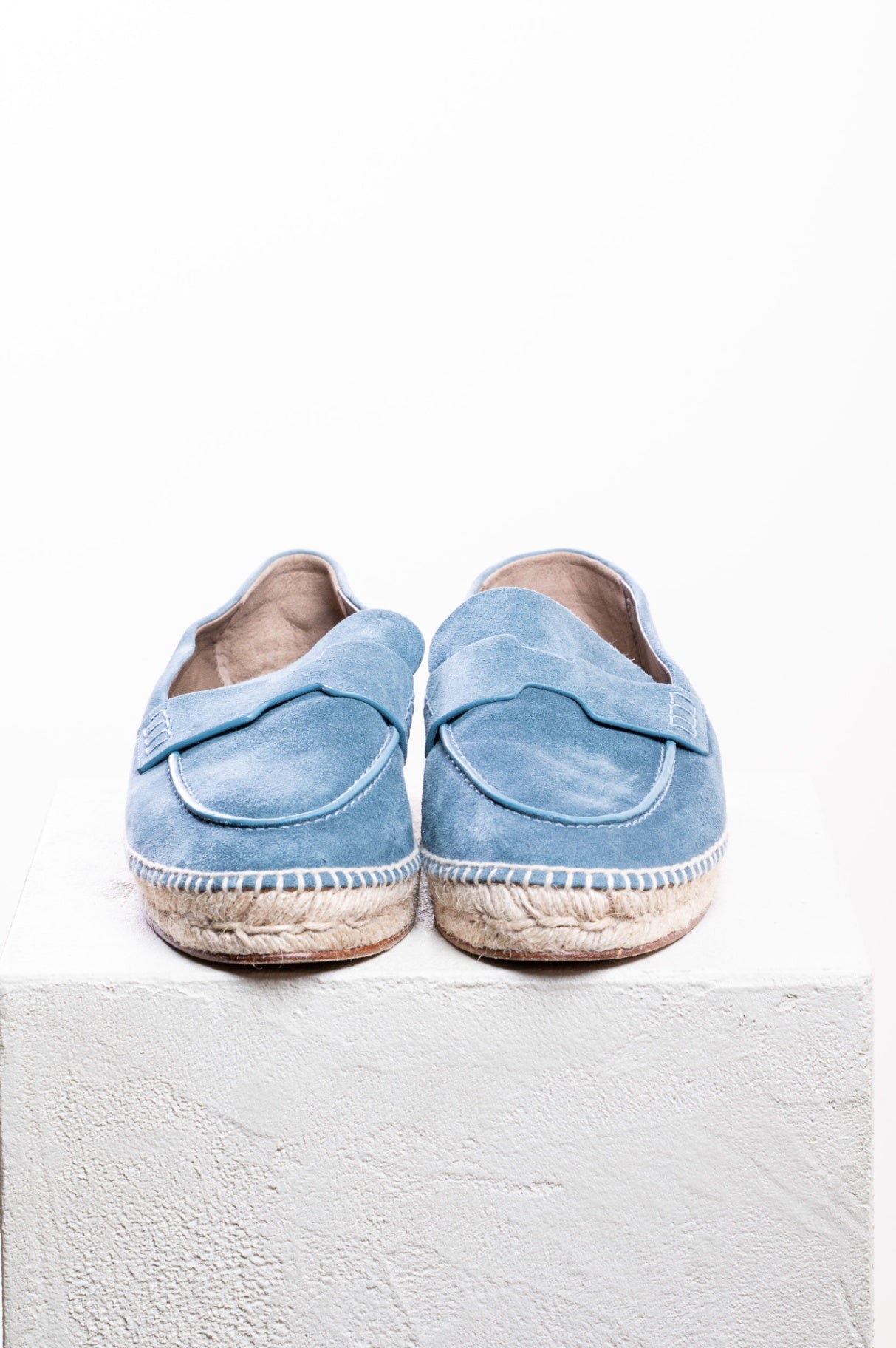 Blue Suede Trip Espadrille