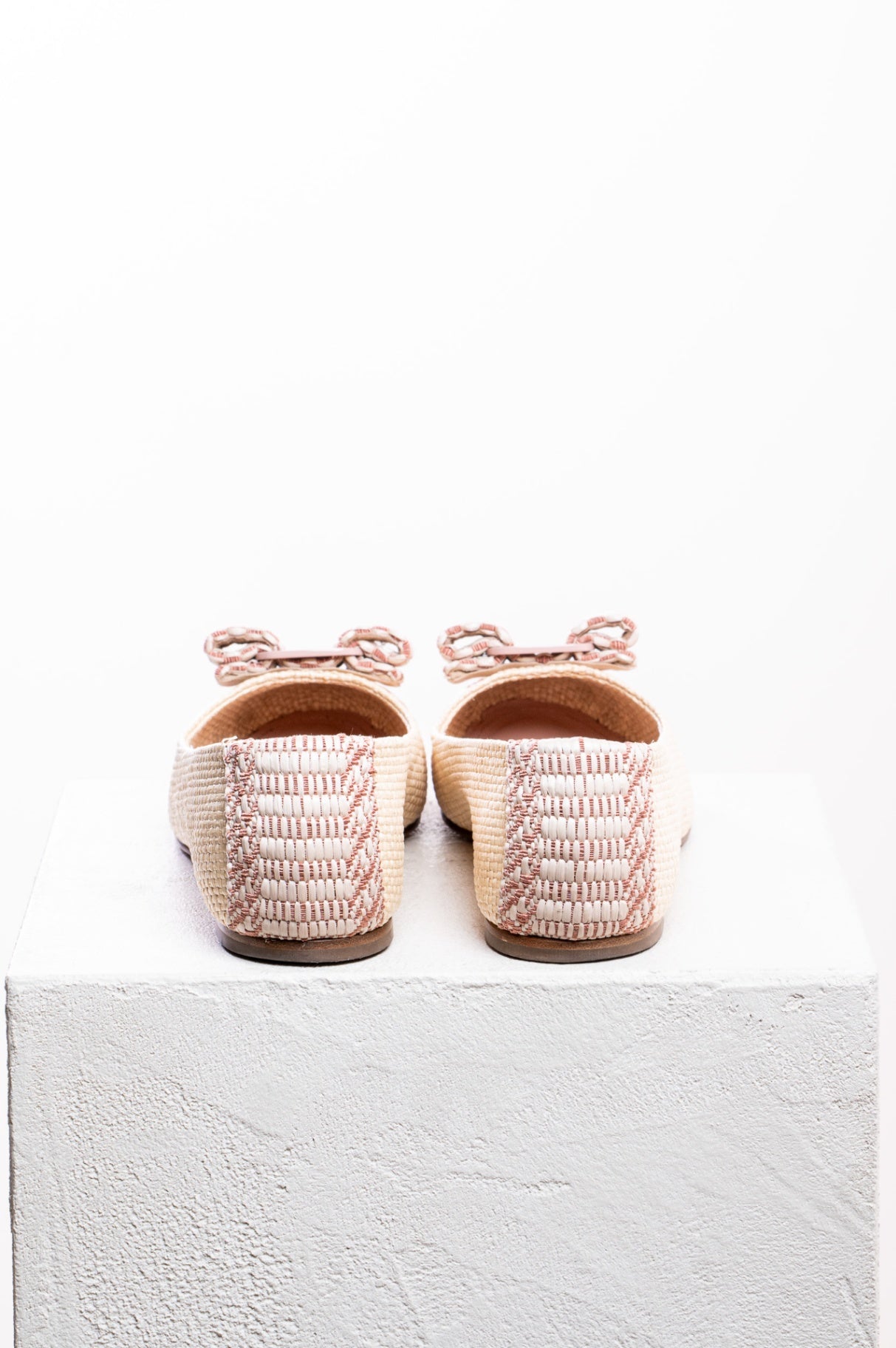 Raffia Varina Ballet Flats