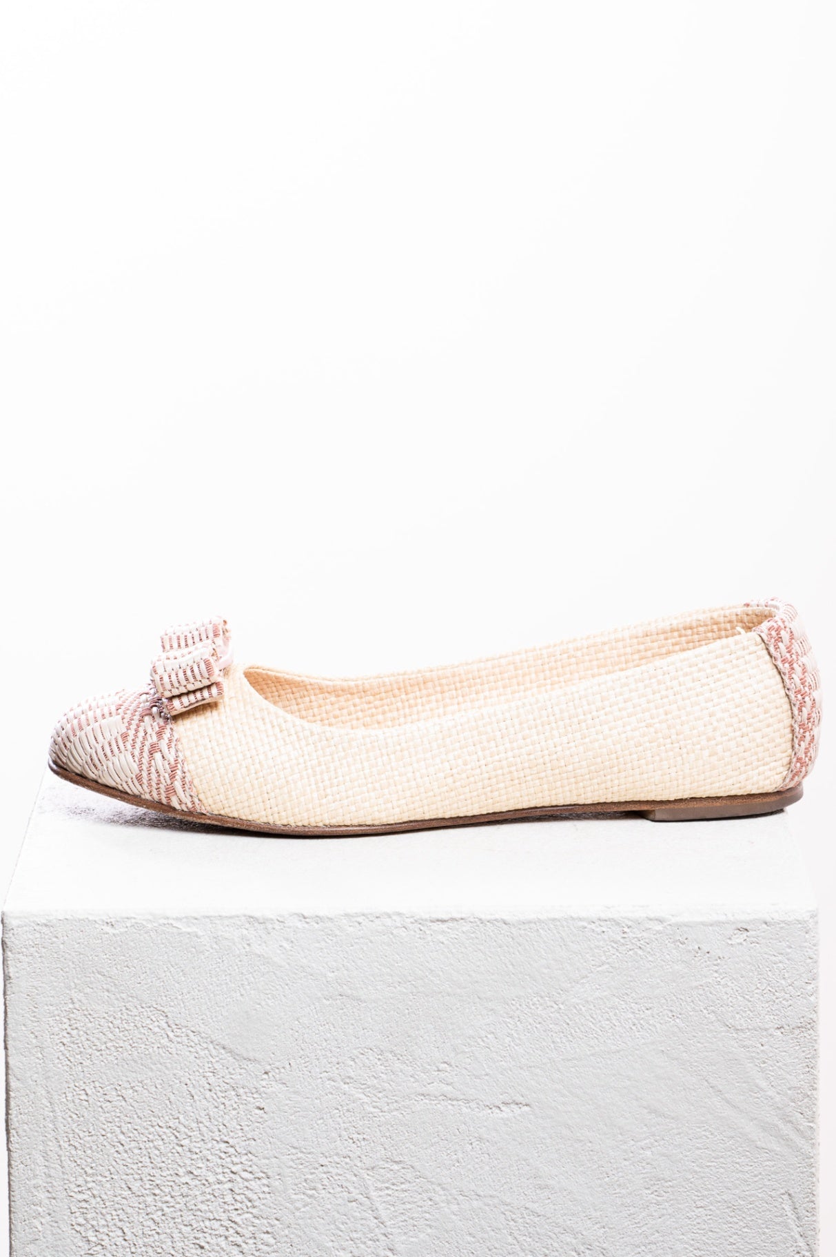 Raffia Varina Ballet Flats