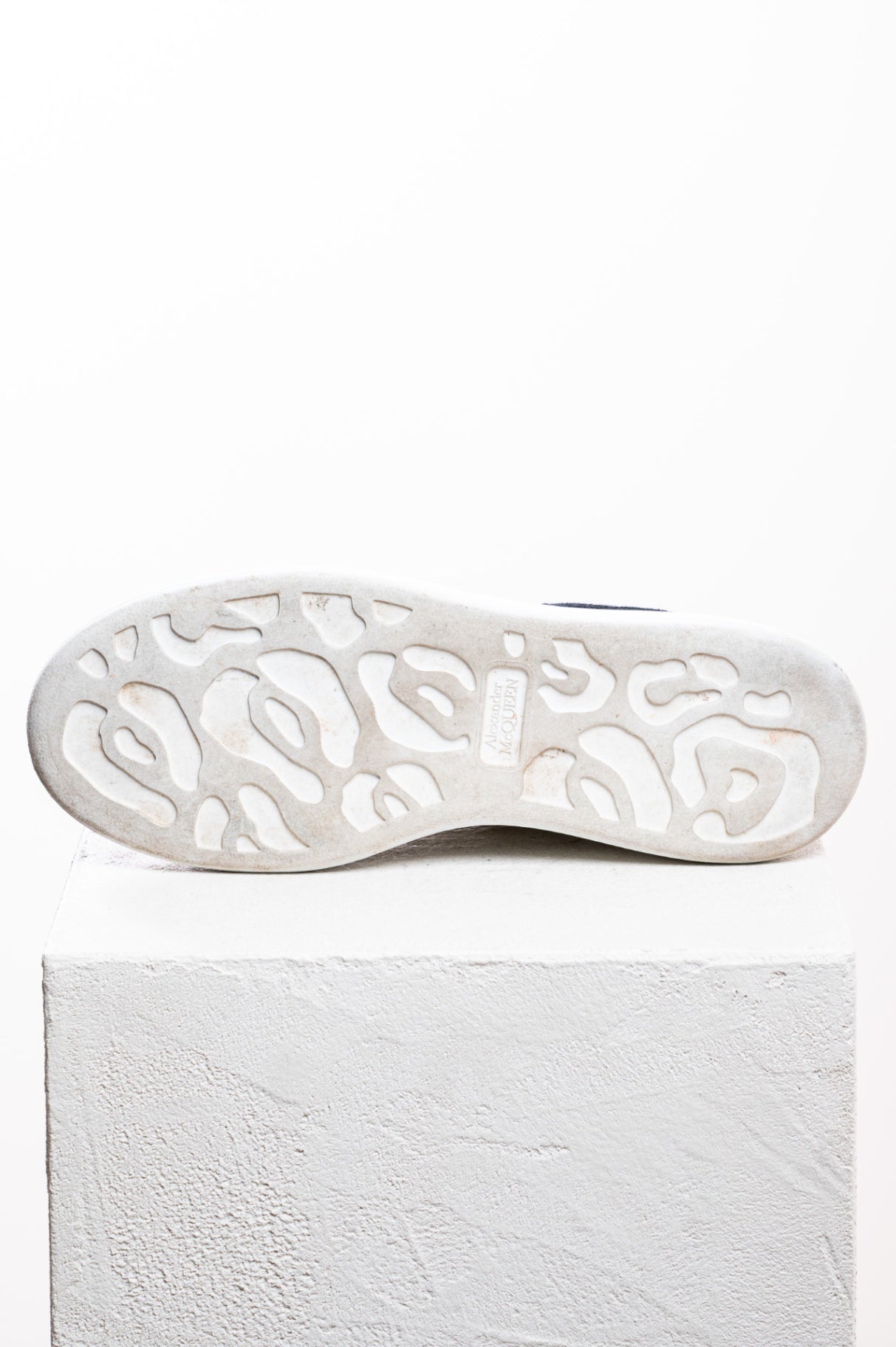 White Leather Sneaker with Black Detail