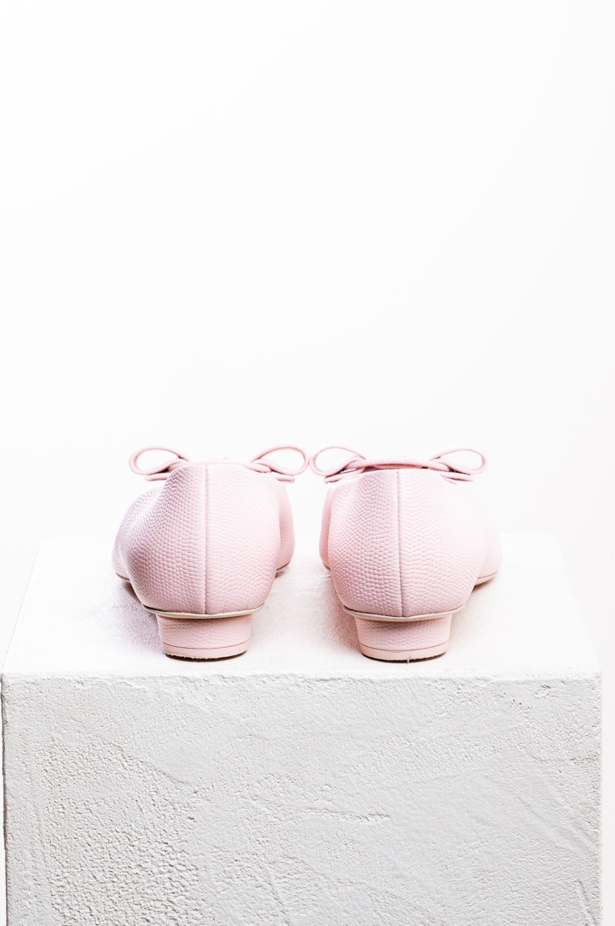Pink Viva Pointed Toe Flat