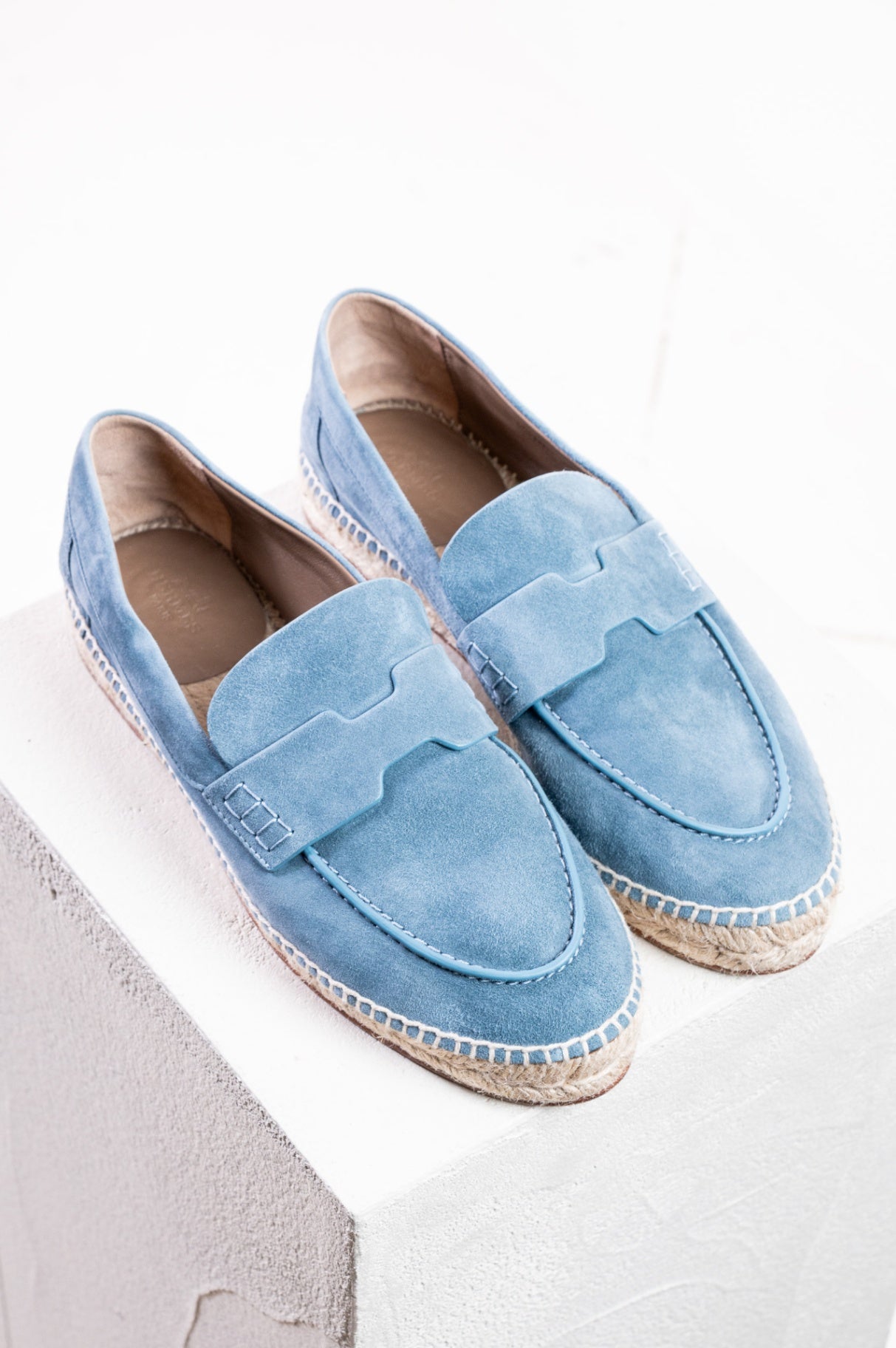Blue Suede Trip Espadrille
