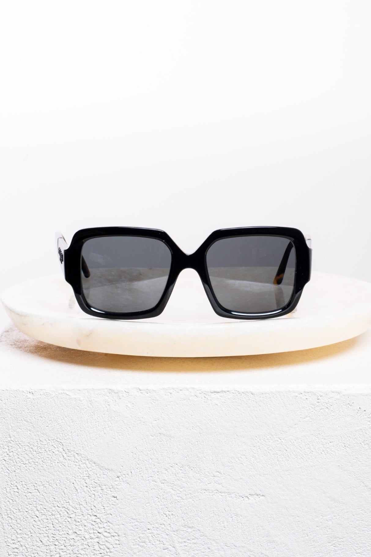 Black SPR 21X Large Square Sunglasses