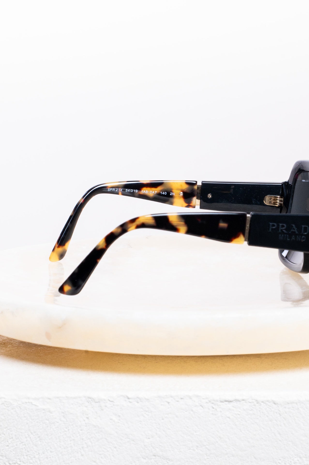 Black SPR 21X Large Square Sunglasses