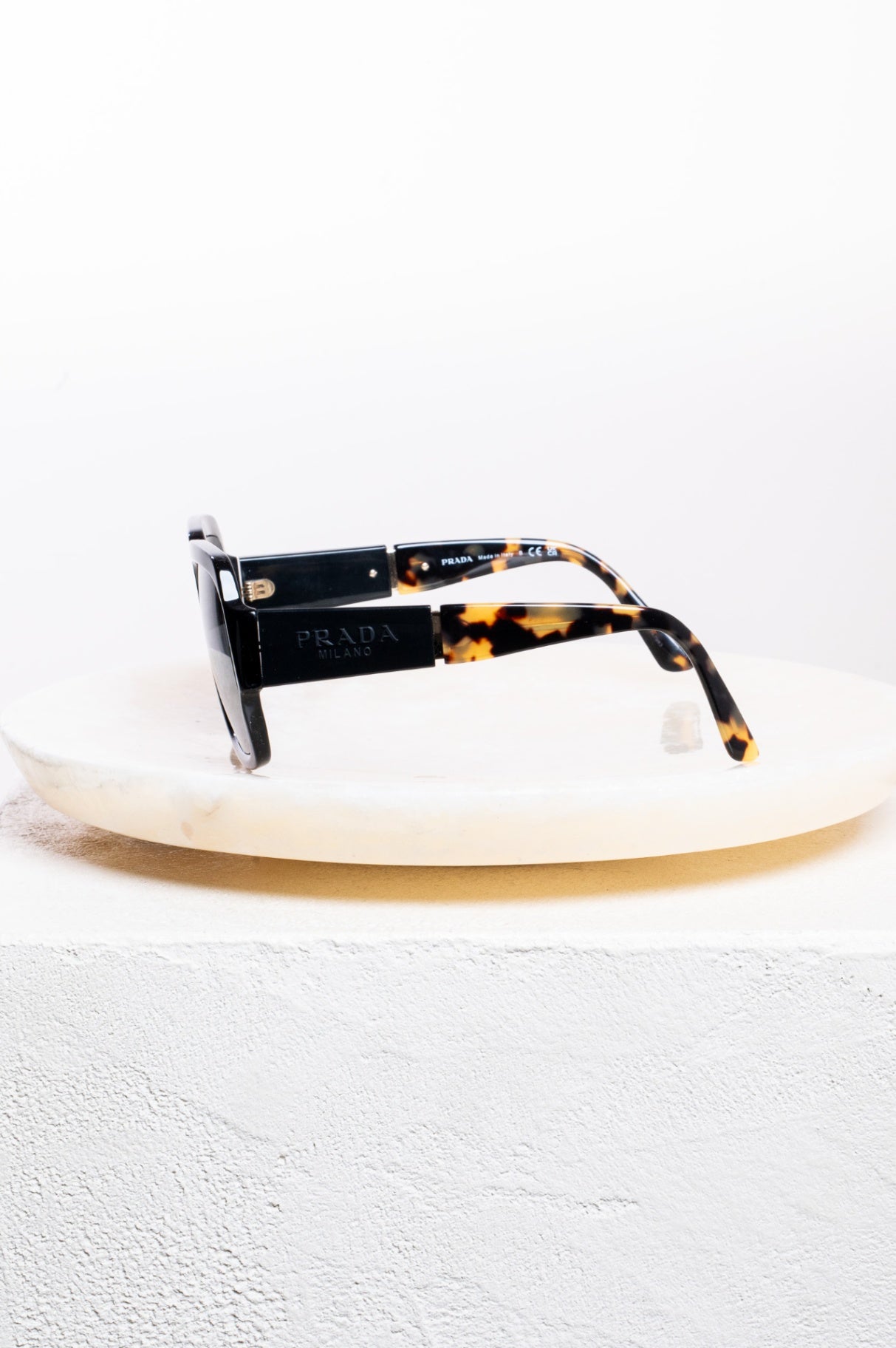 Black SPR 21X Large Square Sunglasses