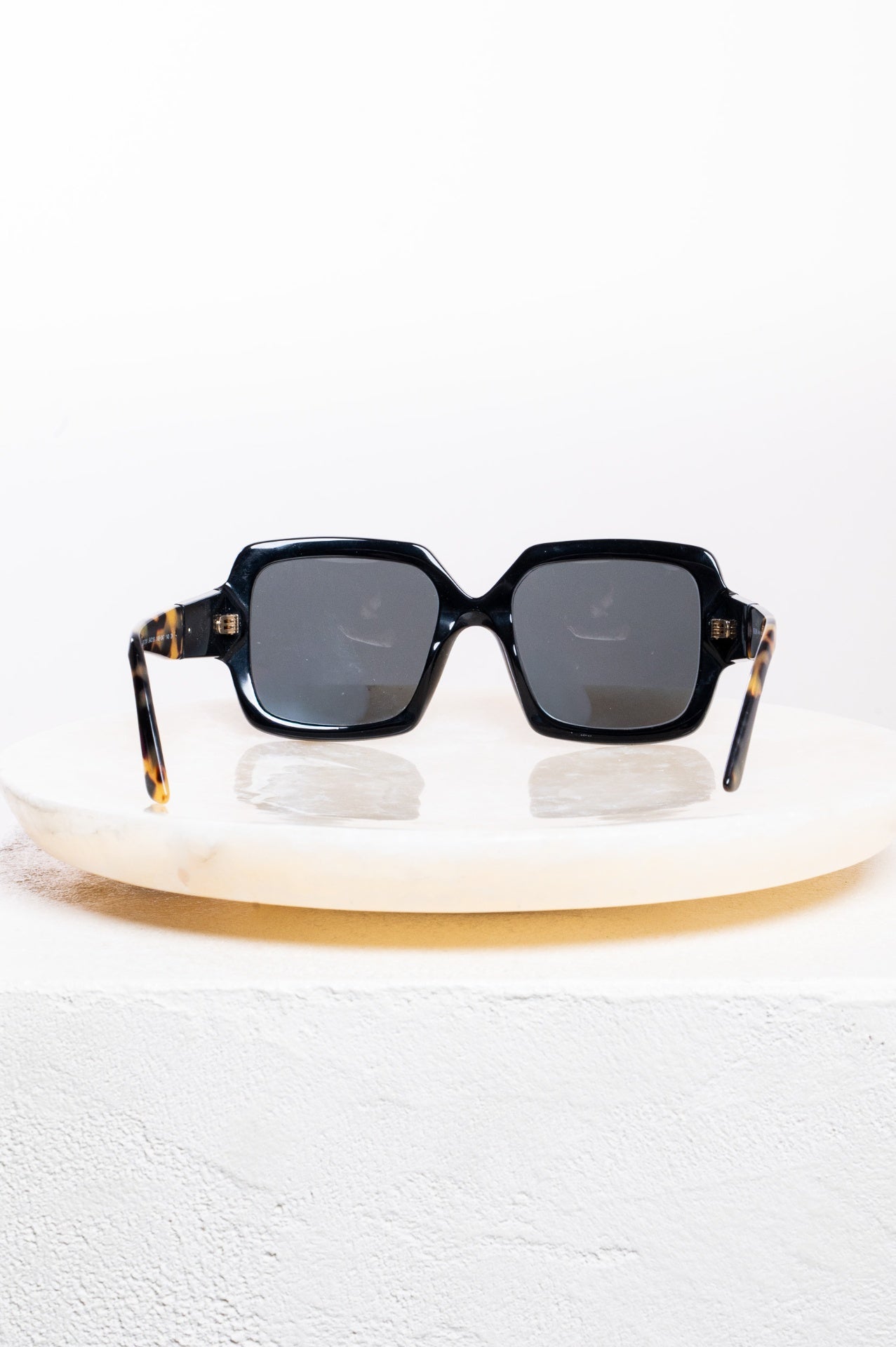 Black SPR 21X Large Square Sunglasses