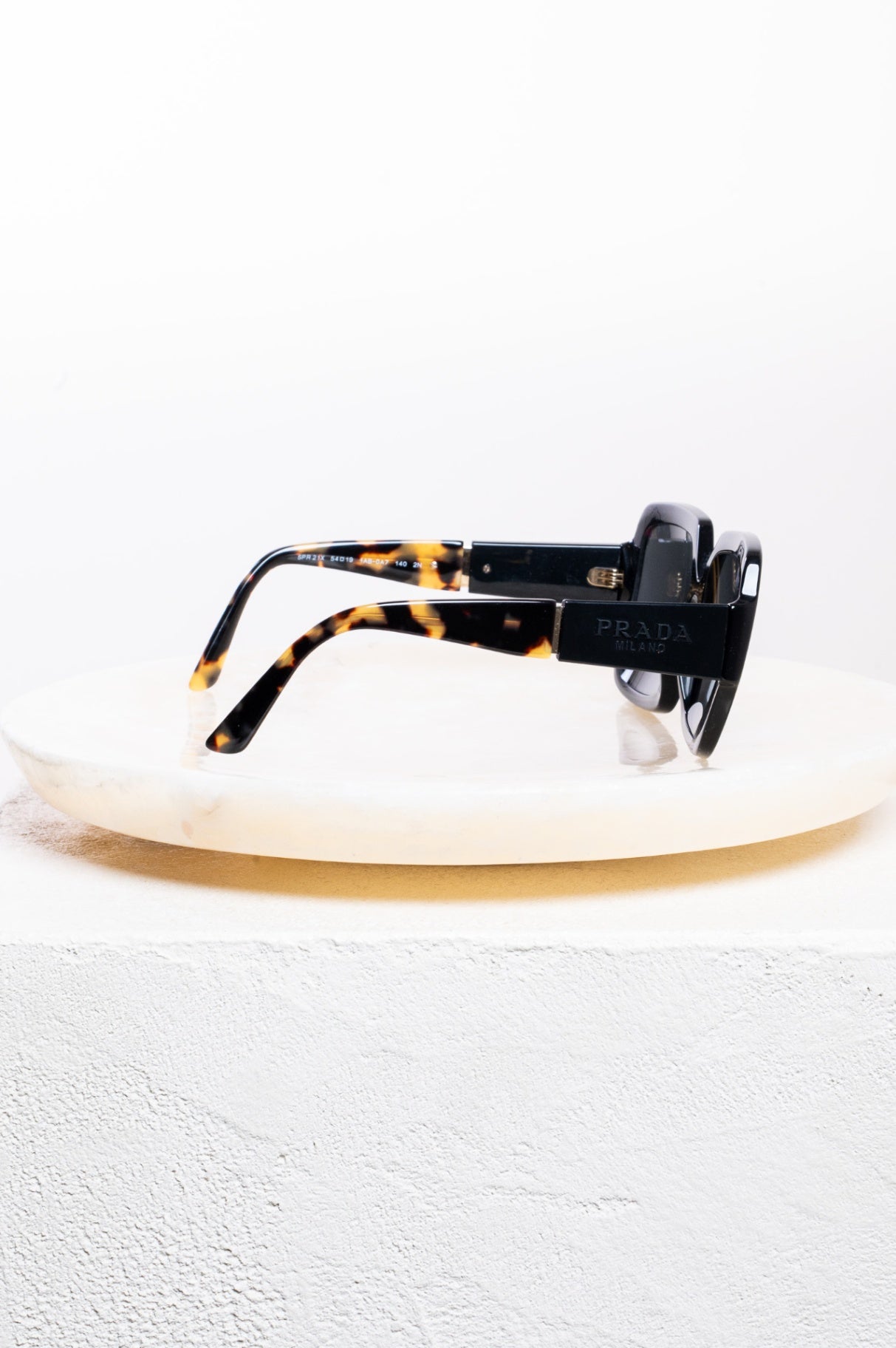 Black SPR 21X Large Square Sunglasses