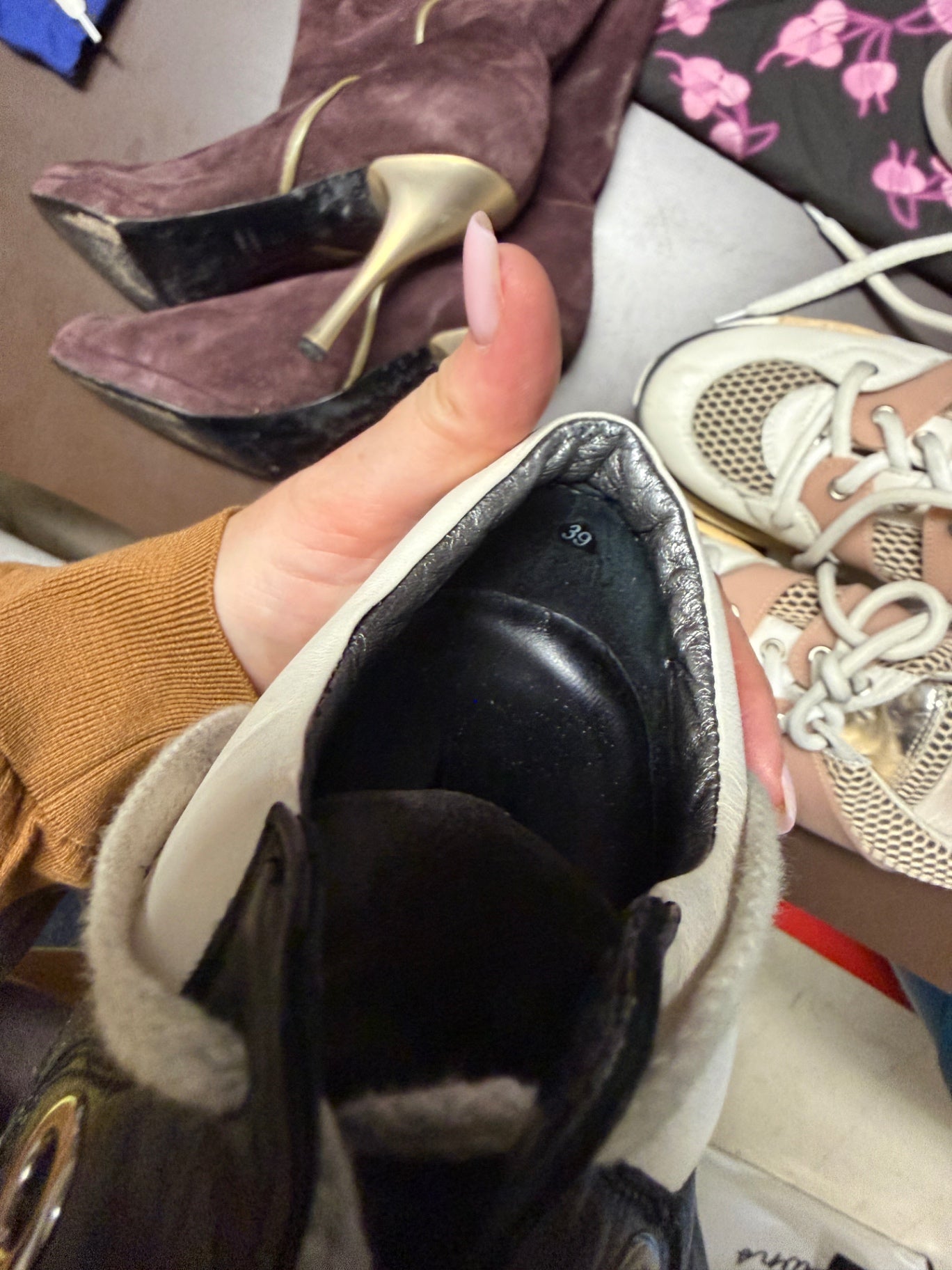 Grey Suede Sneaker