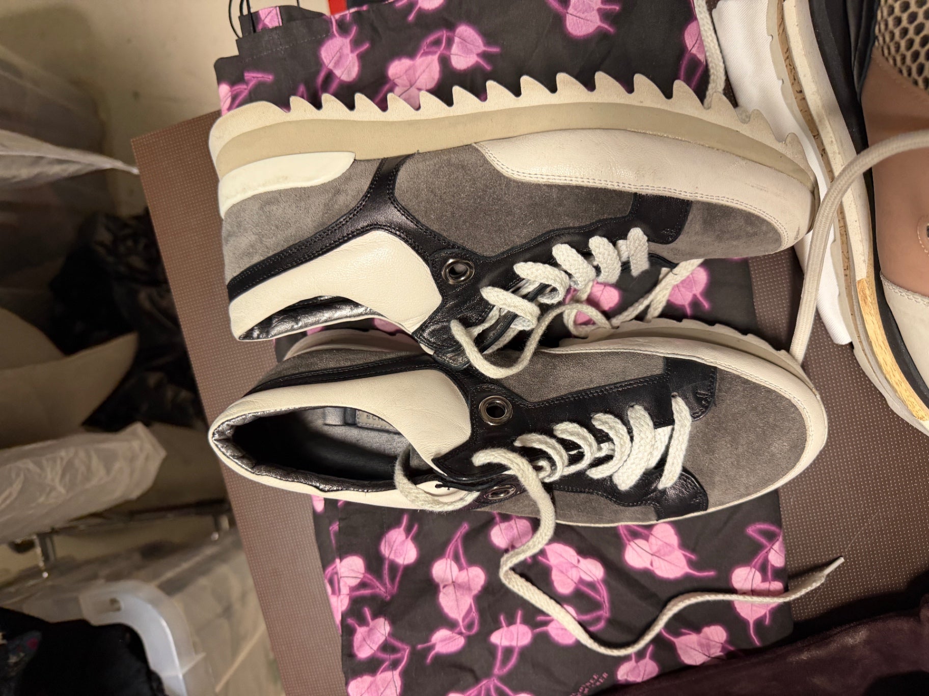 Grey Suede Sneaker