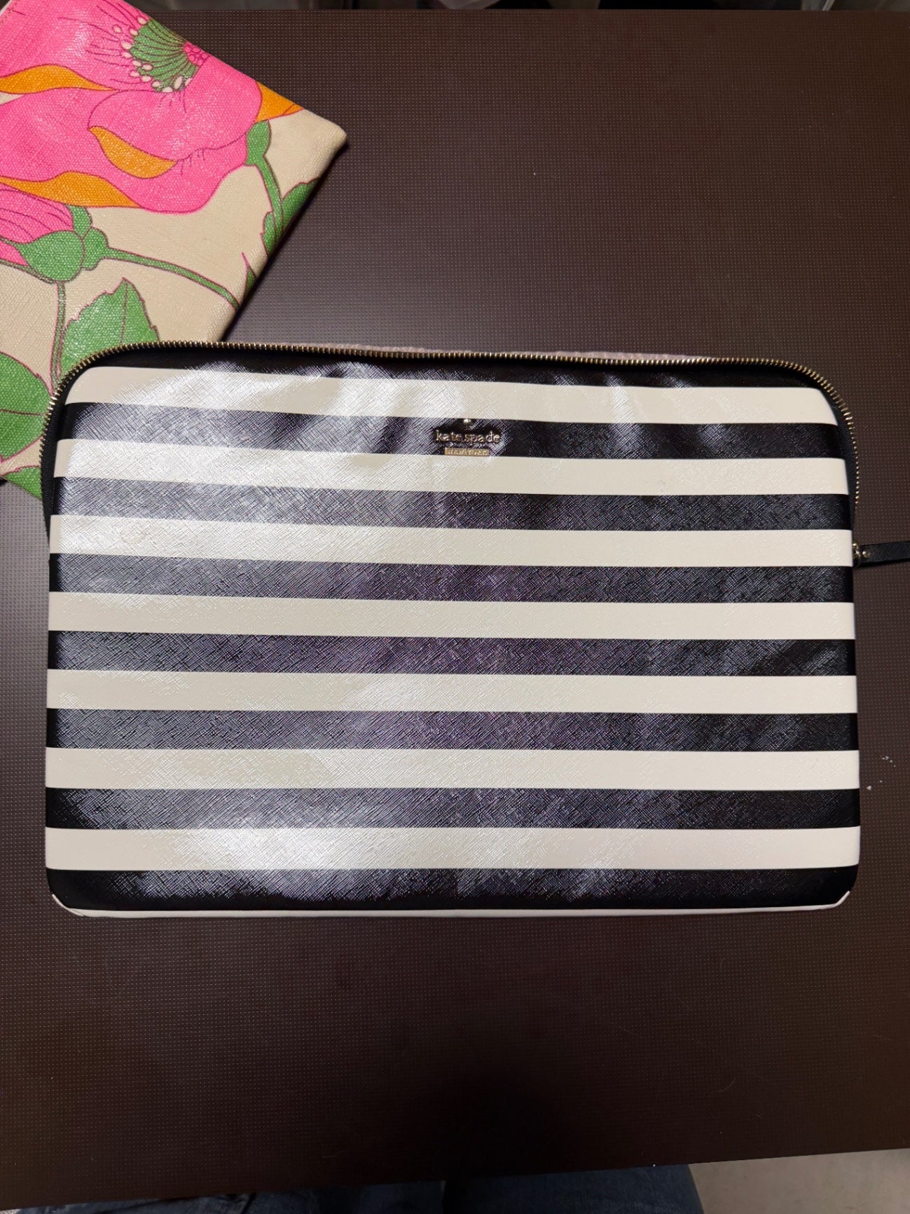 Black & White Stripe Computer Case