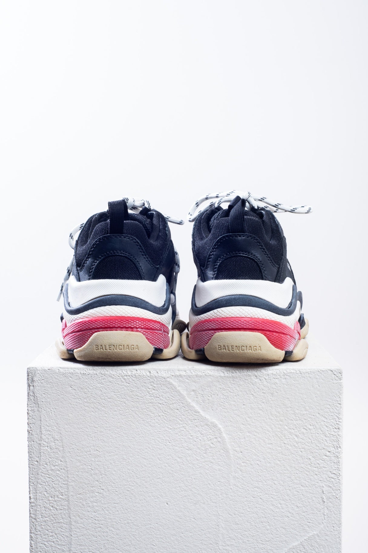 Black Triple S Sneaker