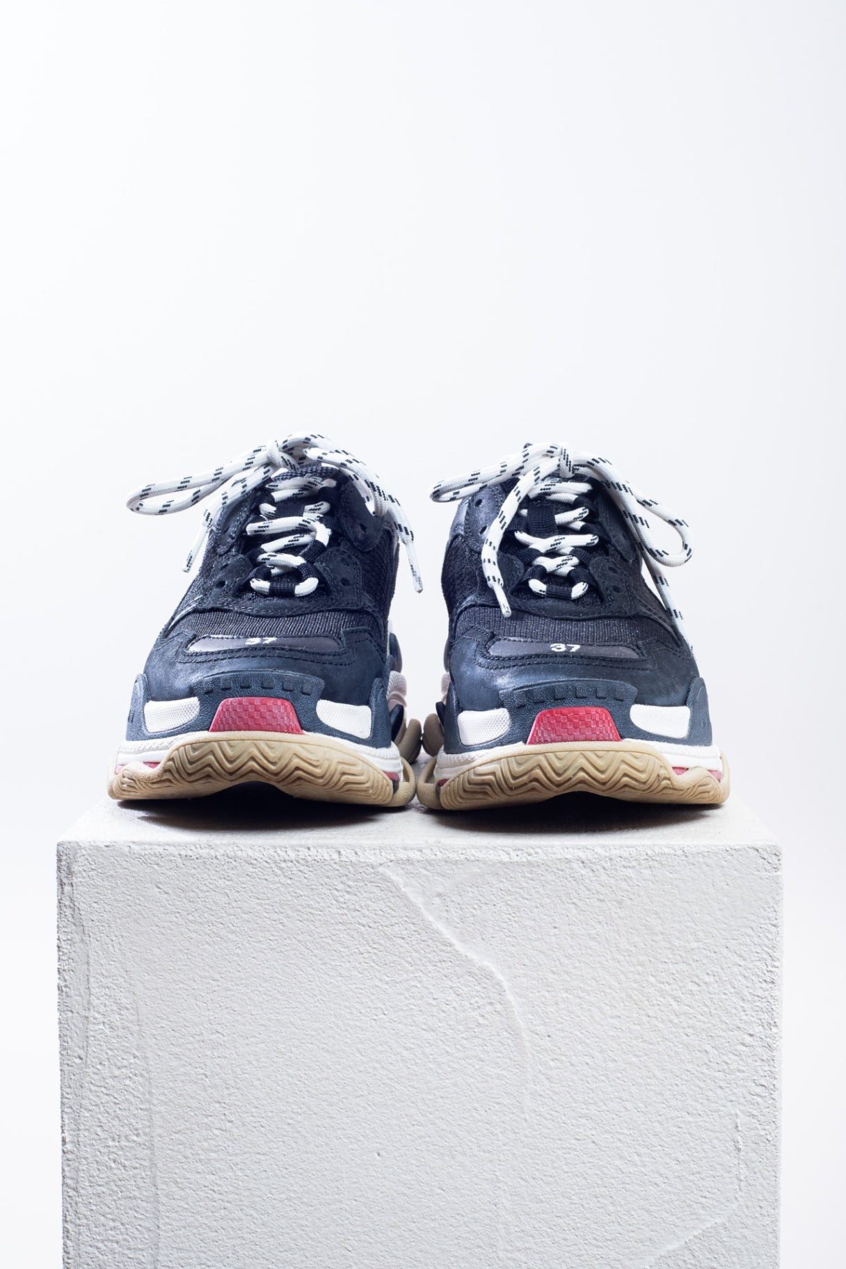 Black Triple S Sneaker