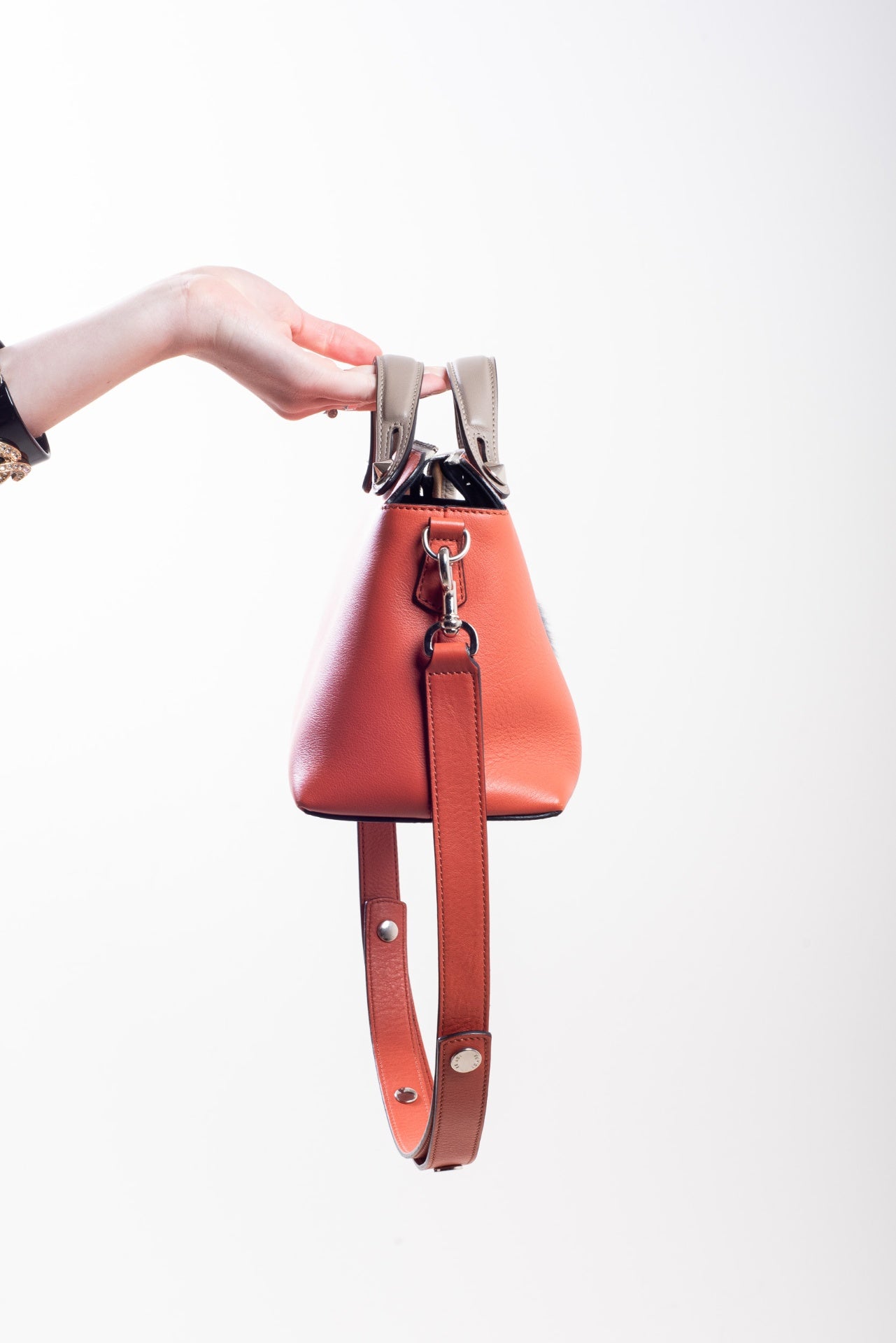 Orange By The Way Hand Bag