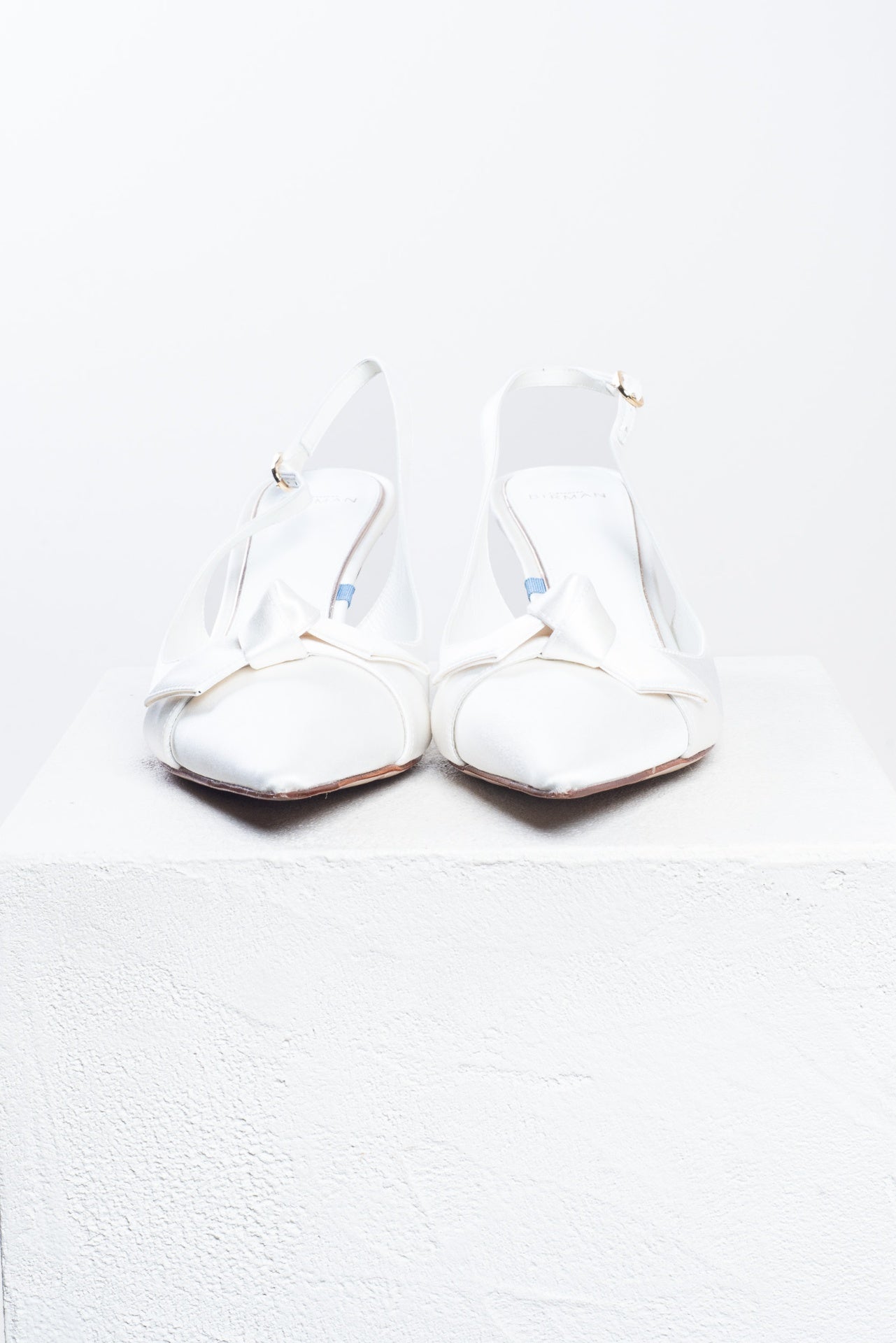 Ivory Clarita Slingback Pumps