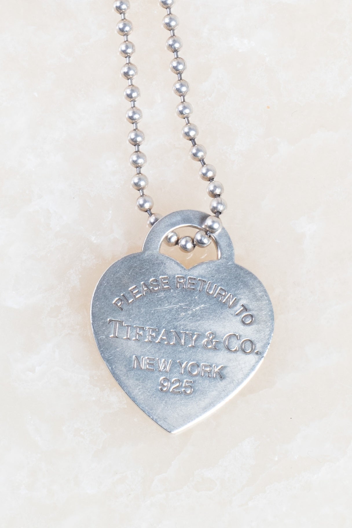 Return to Tiffany Heart Tag Necklace
