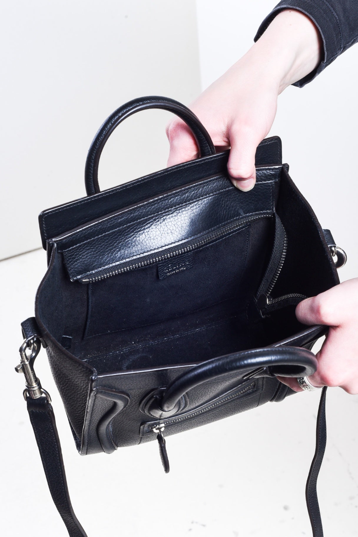 Black Nano Luggage Bag