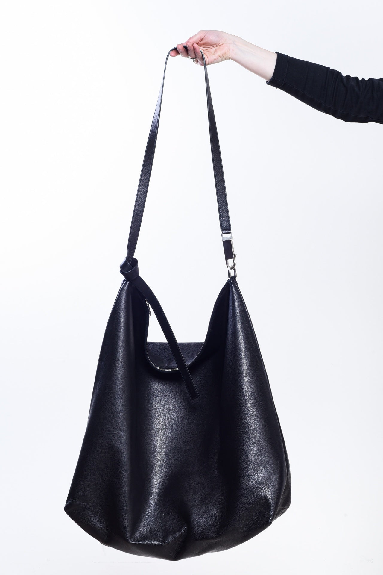 Black Large Balloon Bag