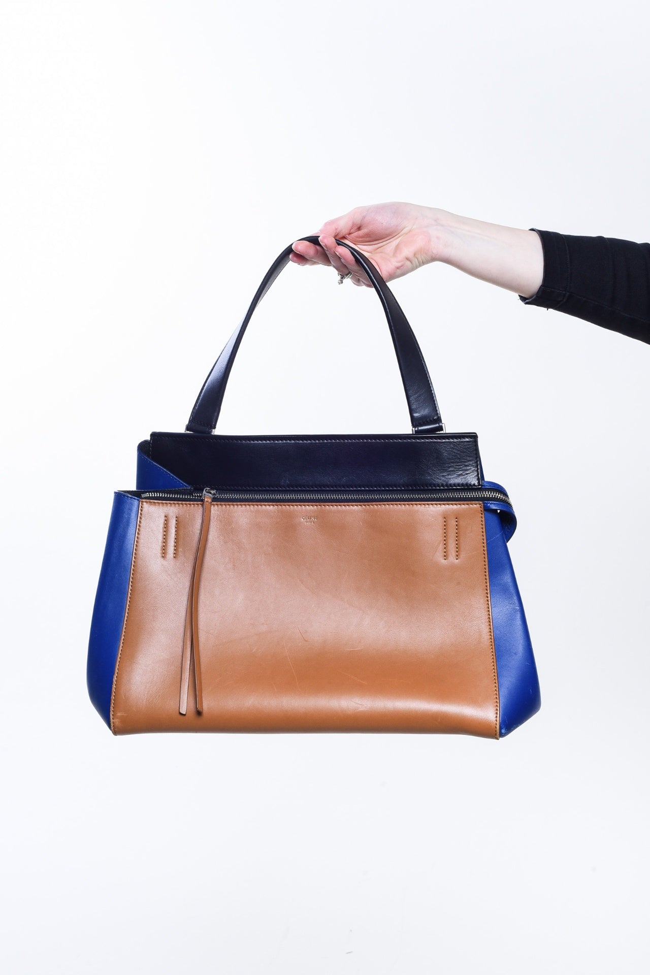 Tri-Colour Medium Edge Bag