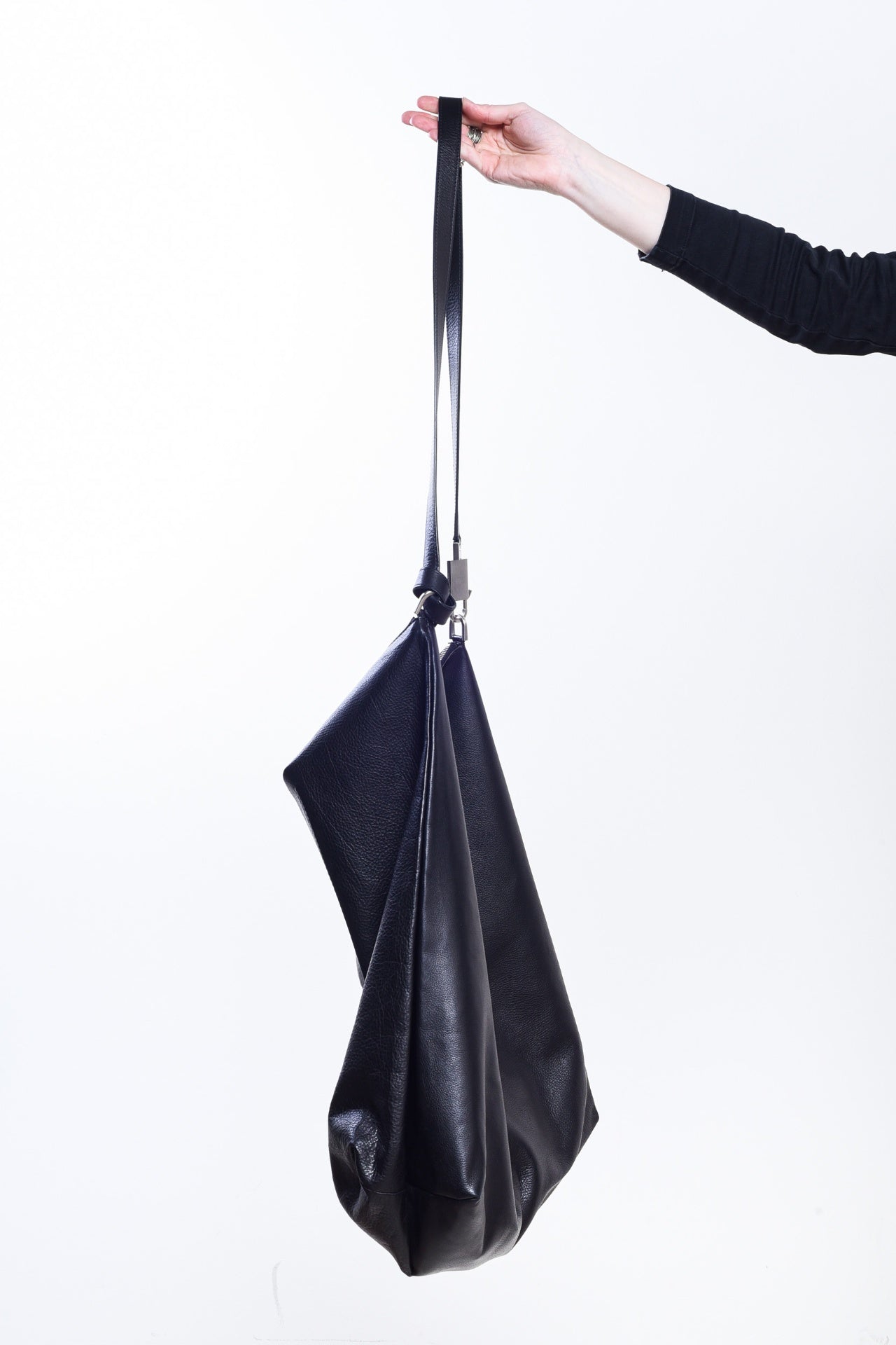 Black Large Balloon Bag