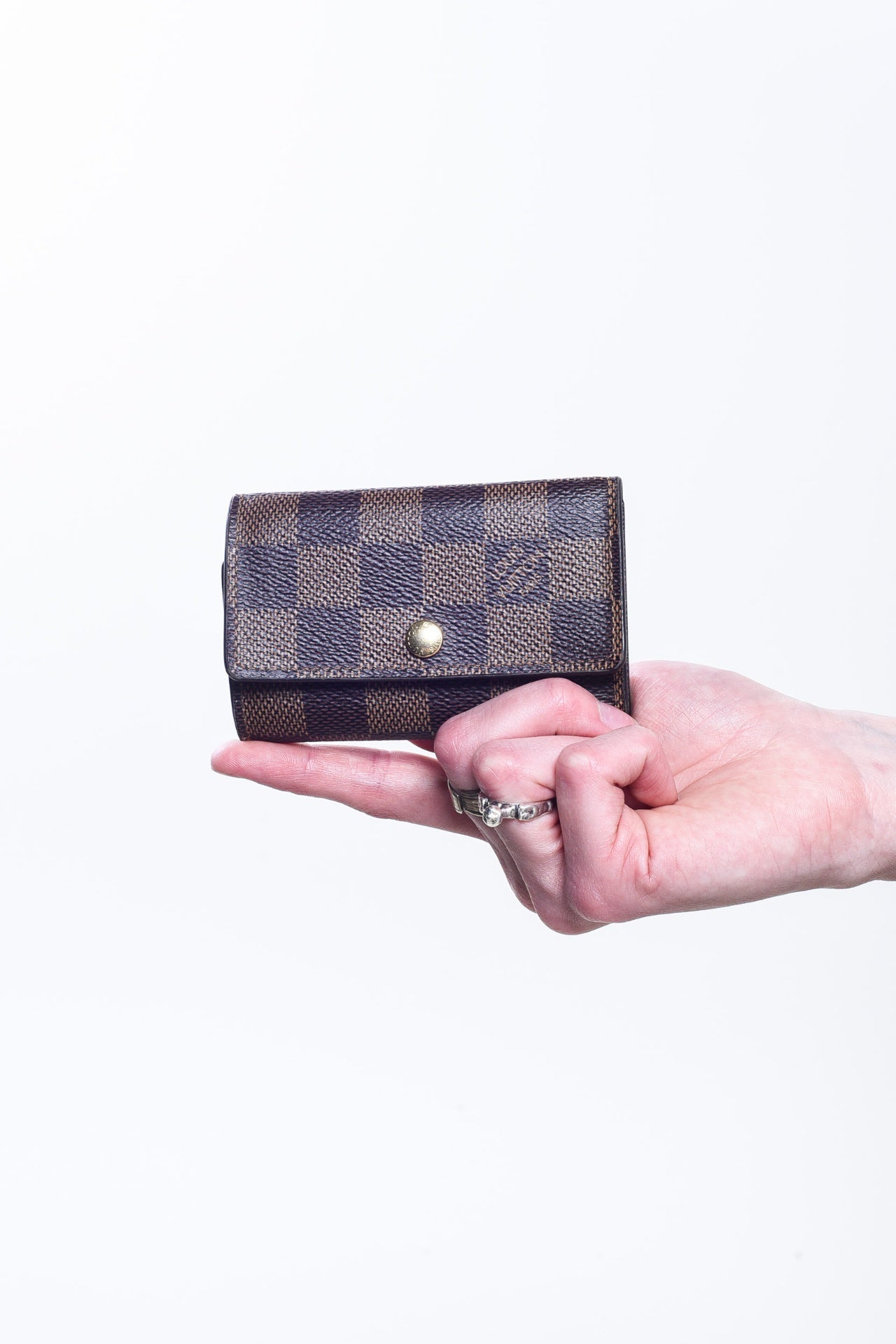 Damier Ebene 6 Key Holder