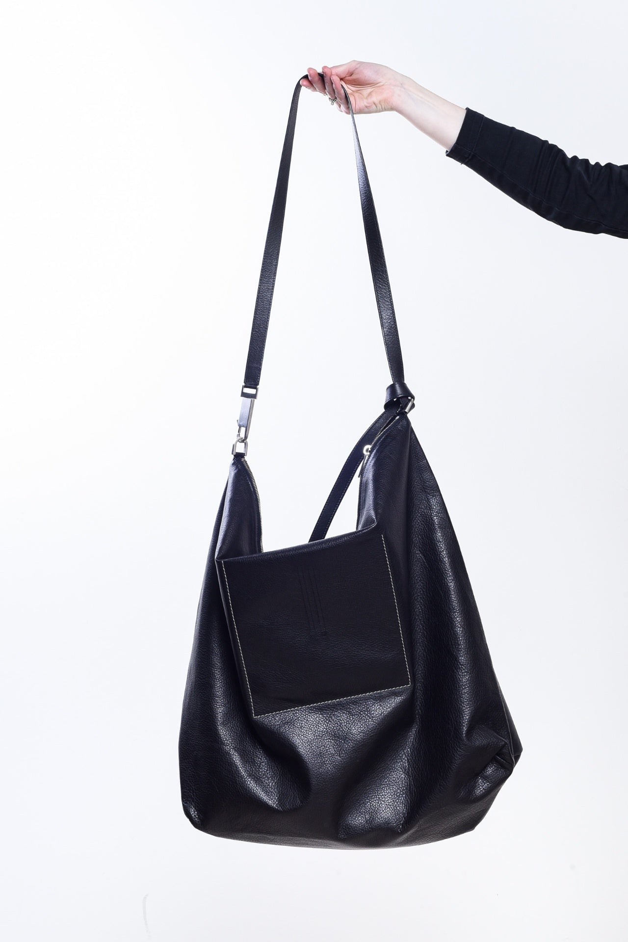 Black Large Balloon Bag