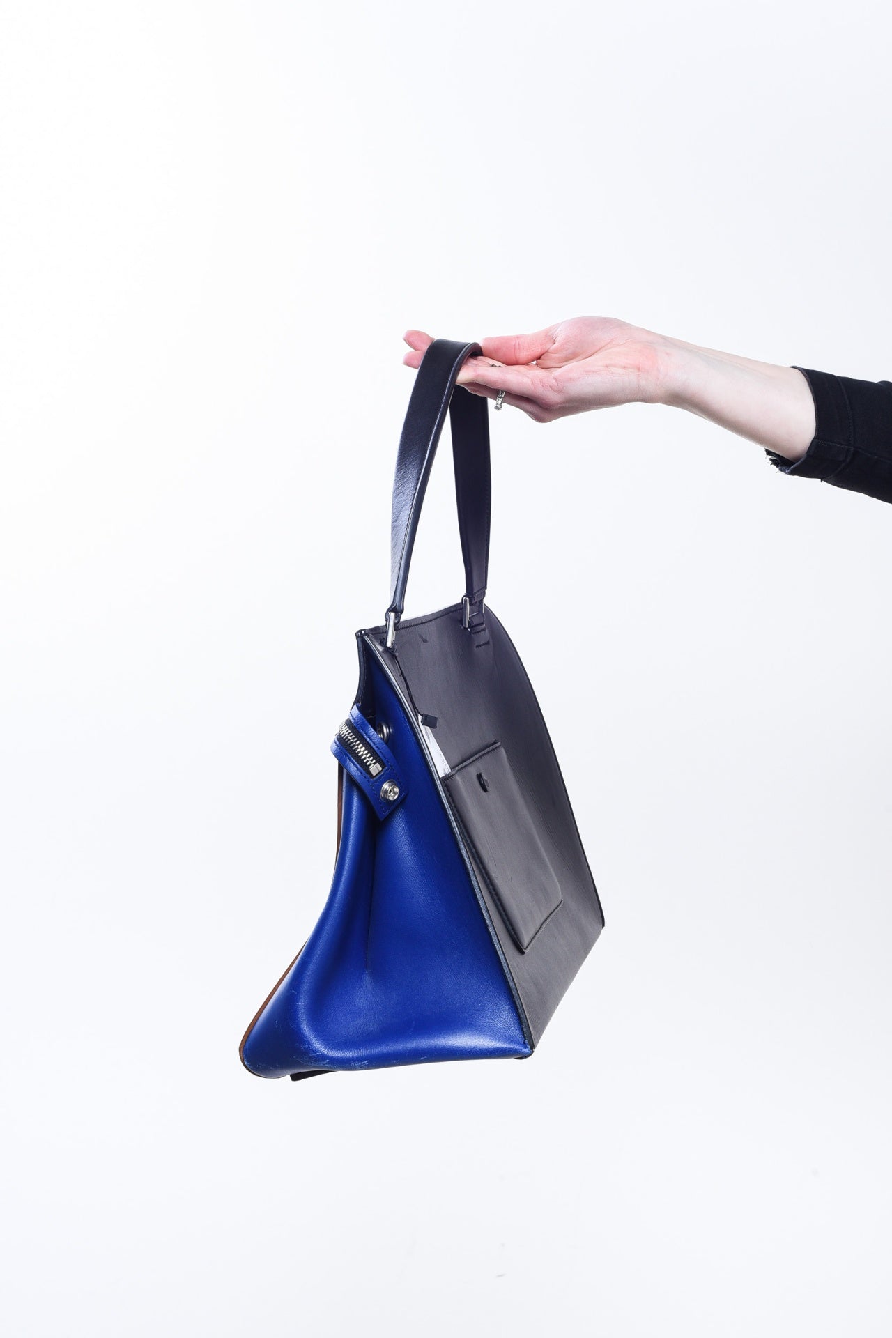 Tri-Colour Medium Edge Bag