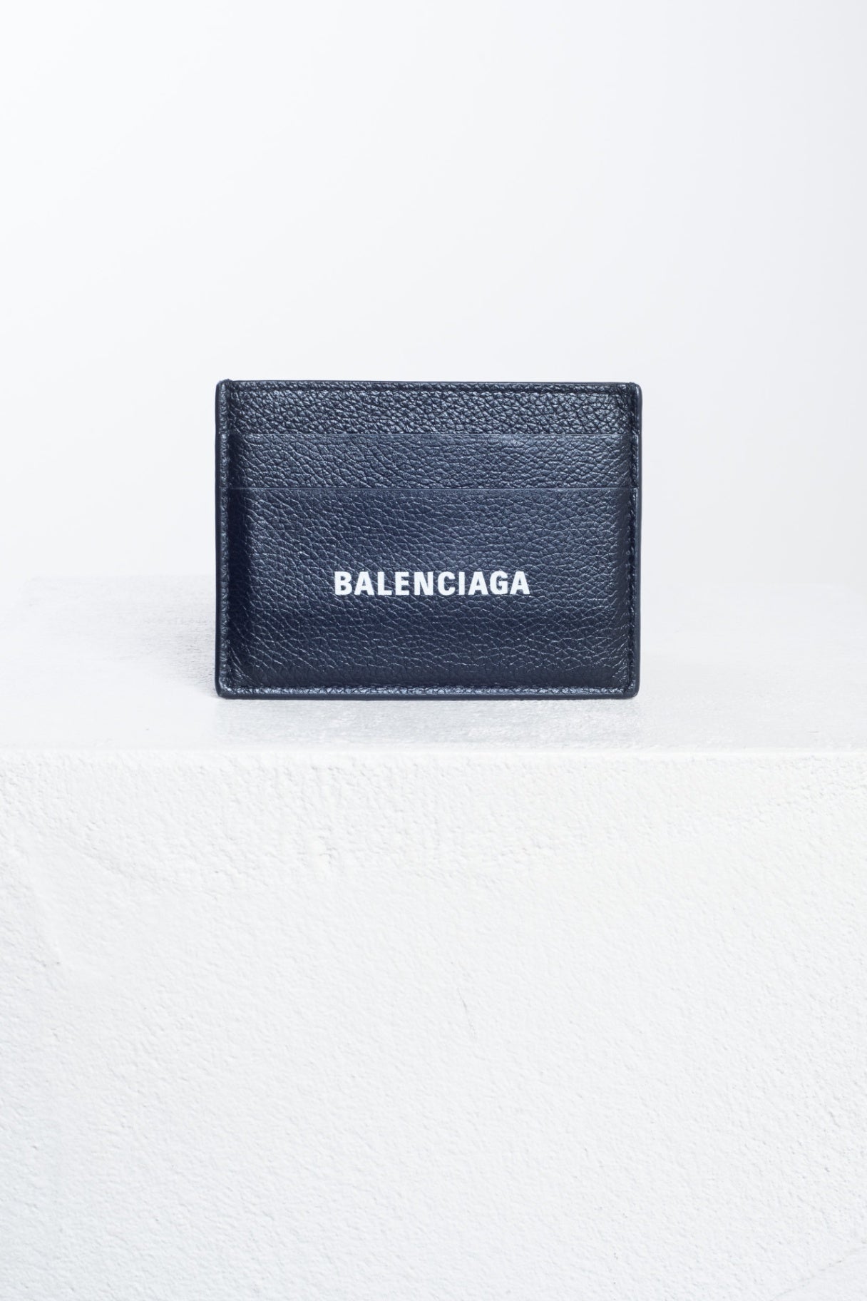 Black w/ White Logo Credit Card Holder