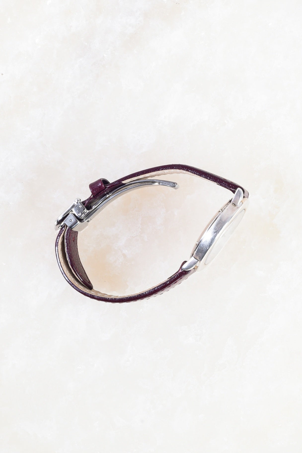 Vintage Burgundy Must de Cartier Ronde