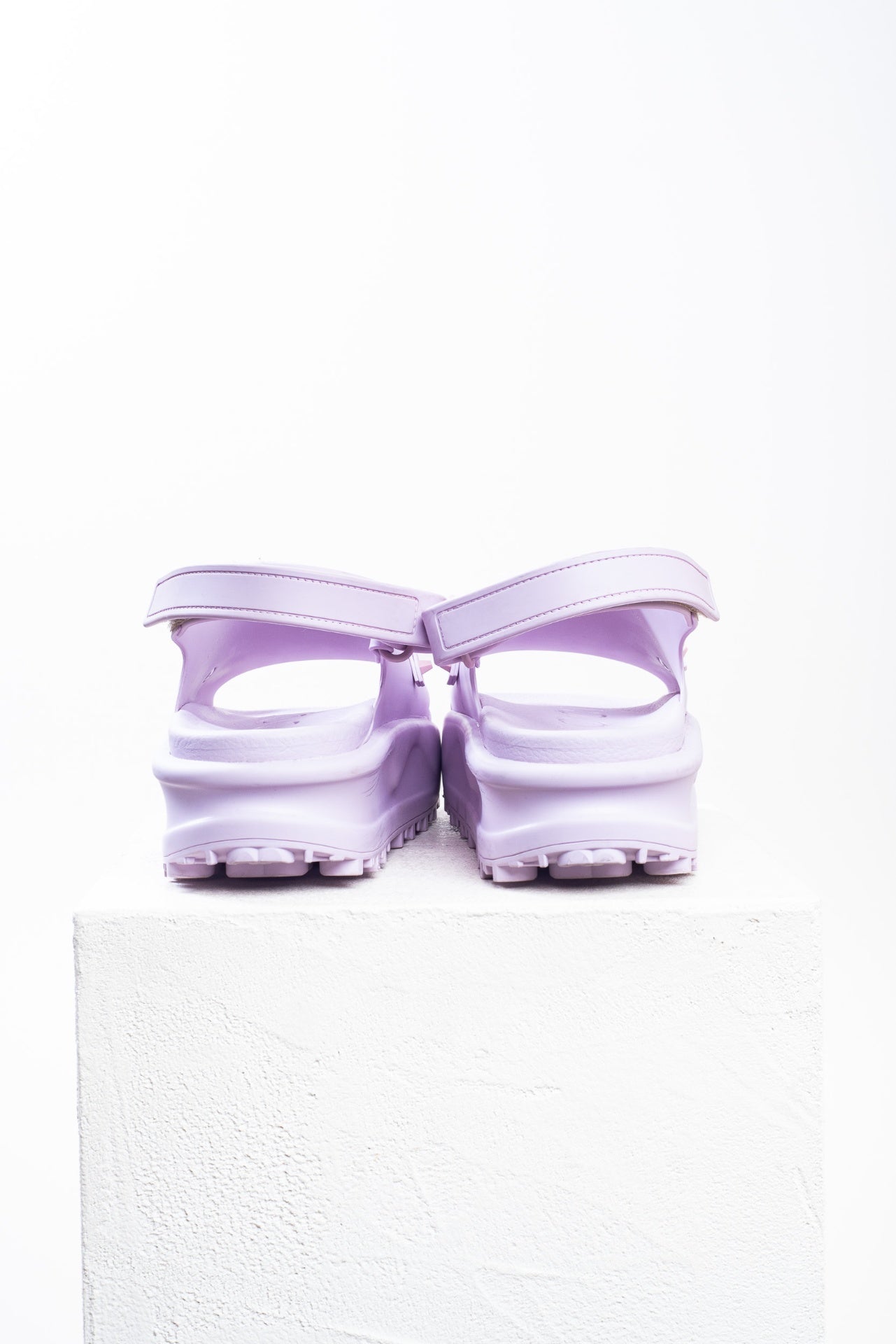 Lilac Horsebit Platform Sandals