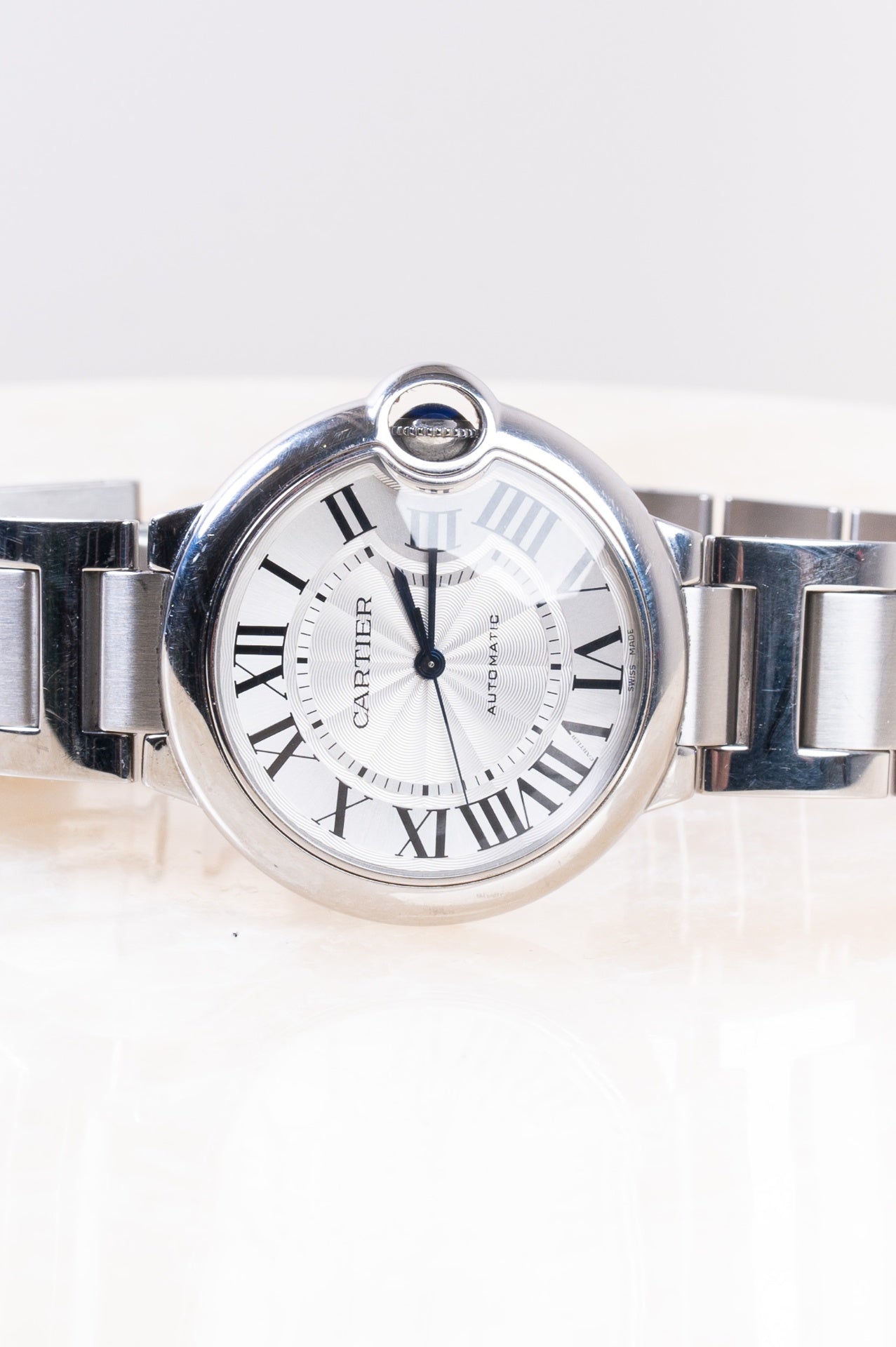 Silver Ballon Bleu Watch