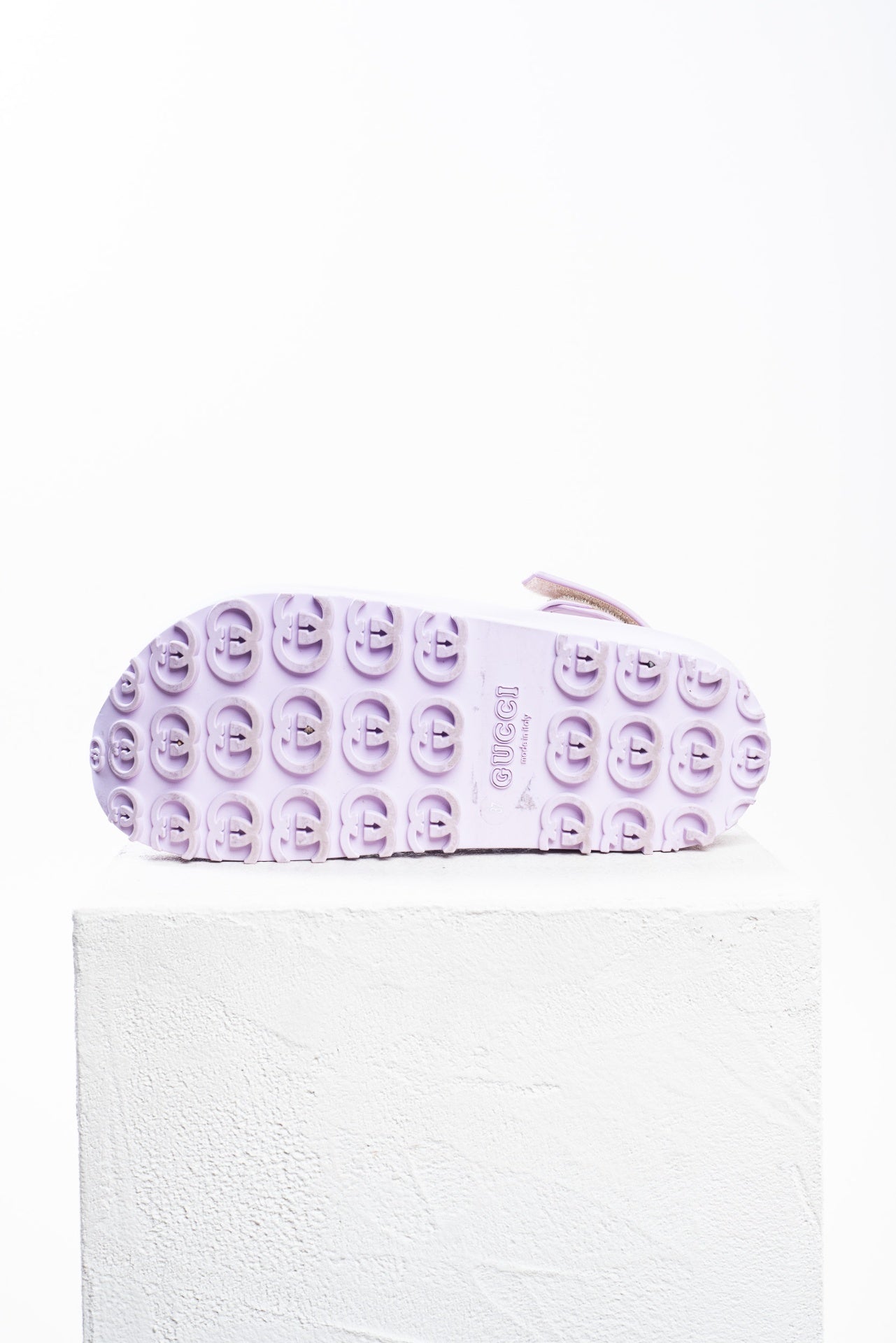 Lilac Horsebit Platform Sandals