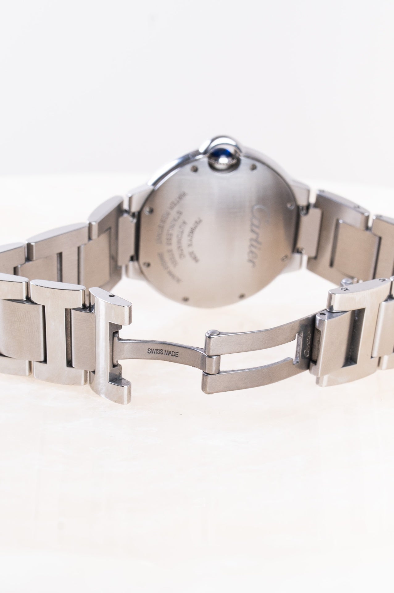 Silver Ballon Bleu Watch