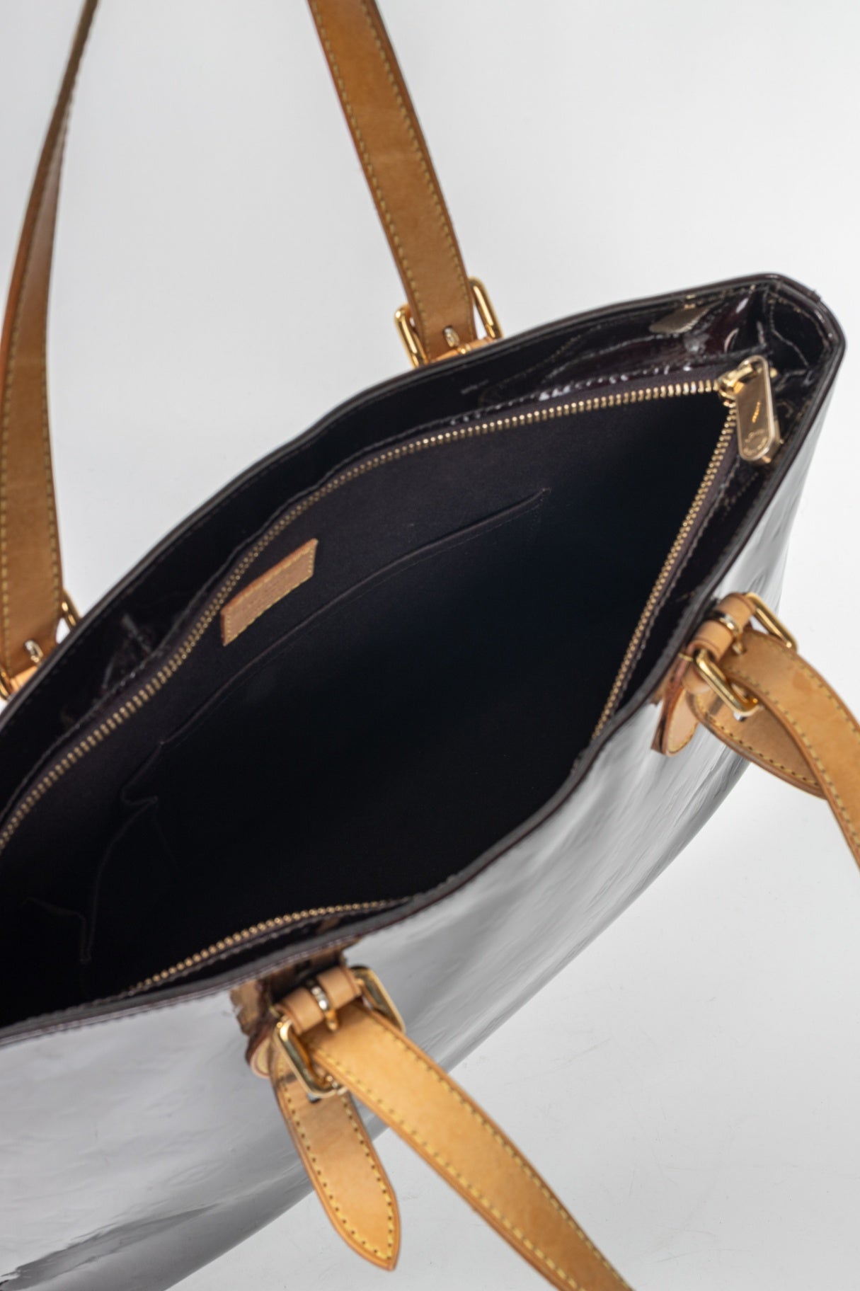 Brentwood Amarante Monogram Vernis Leather Tote