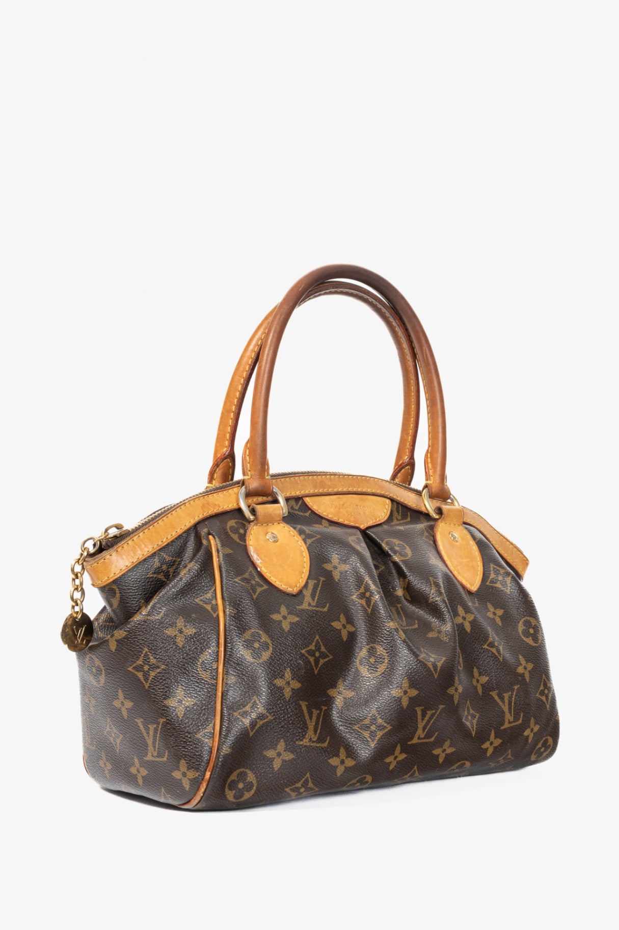 Tivoli PM Monogram Canvas & Leather-Trim Handbag