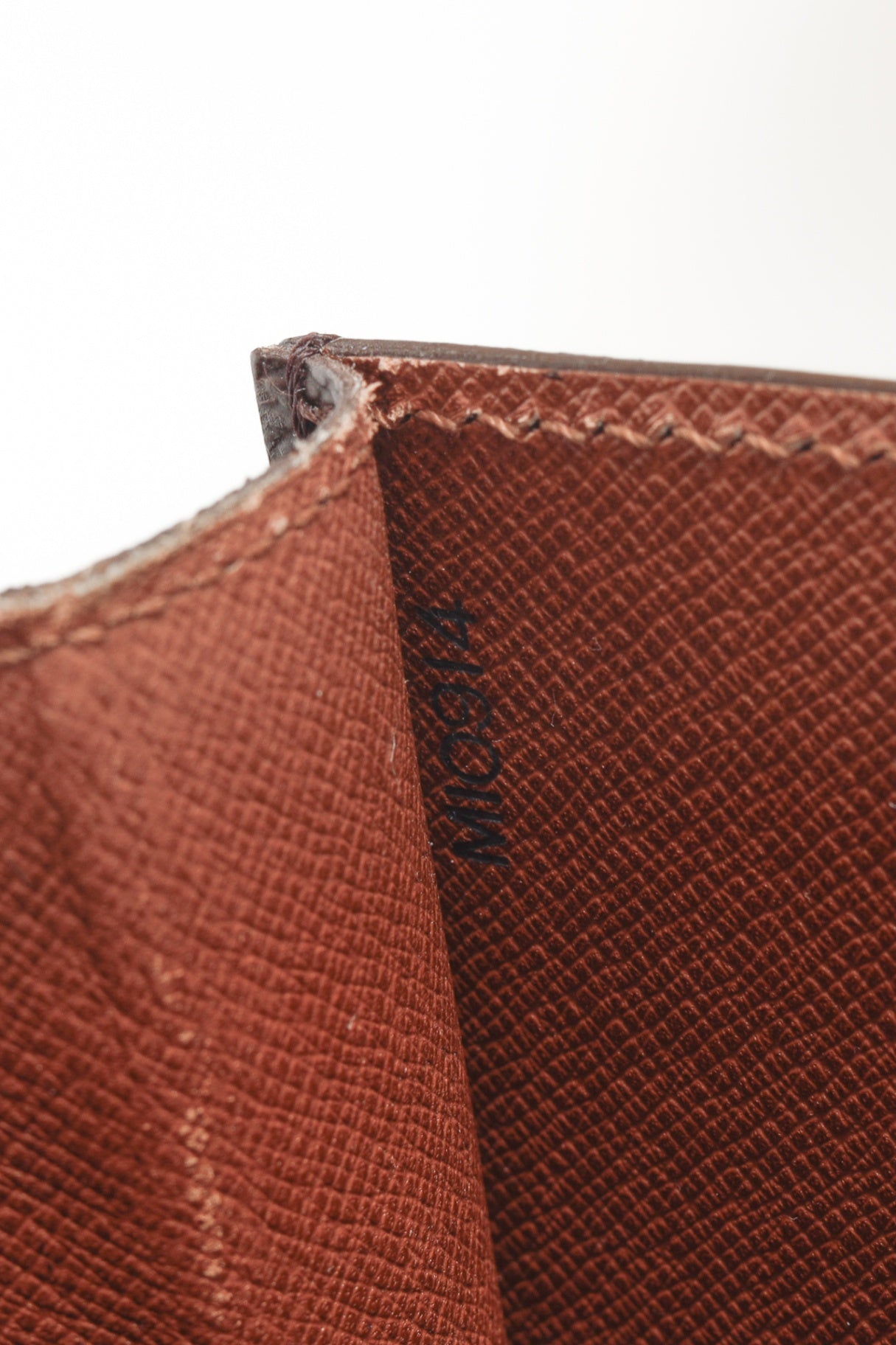 Vintage Brown Monogram Canvas Briefcase